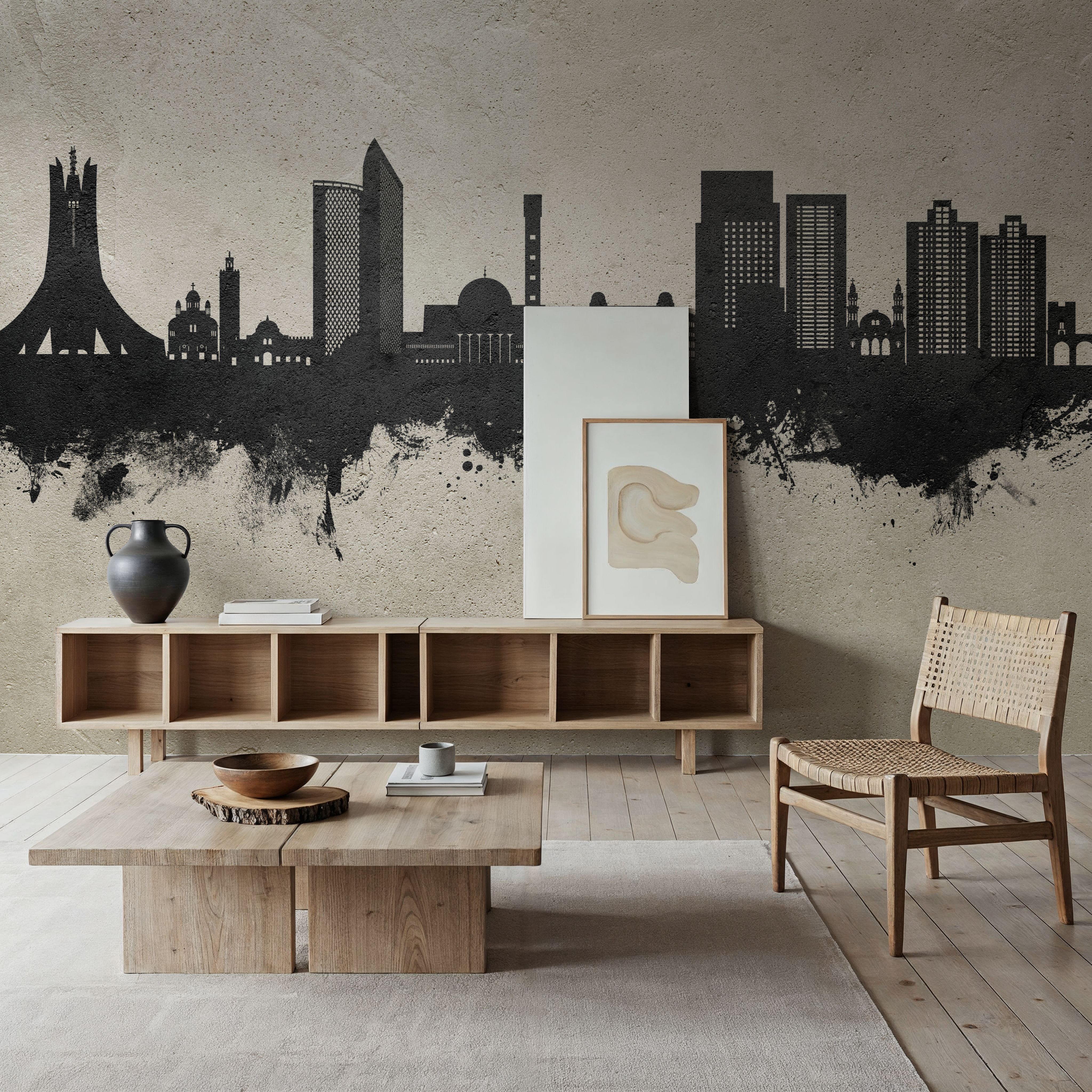 Algiers Algeria Skyline Concrete