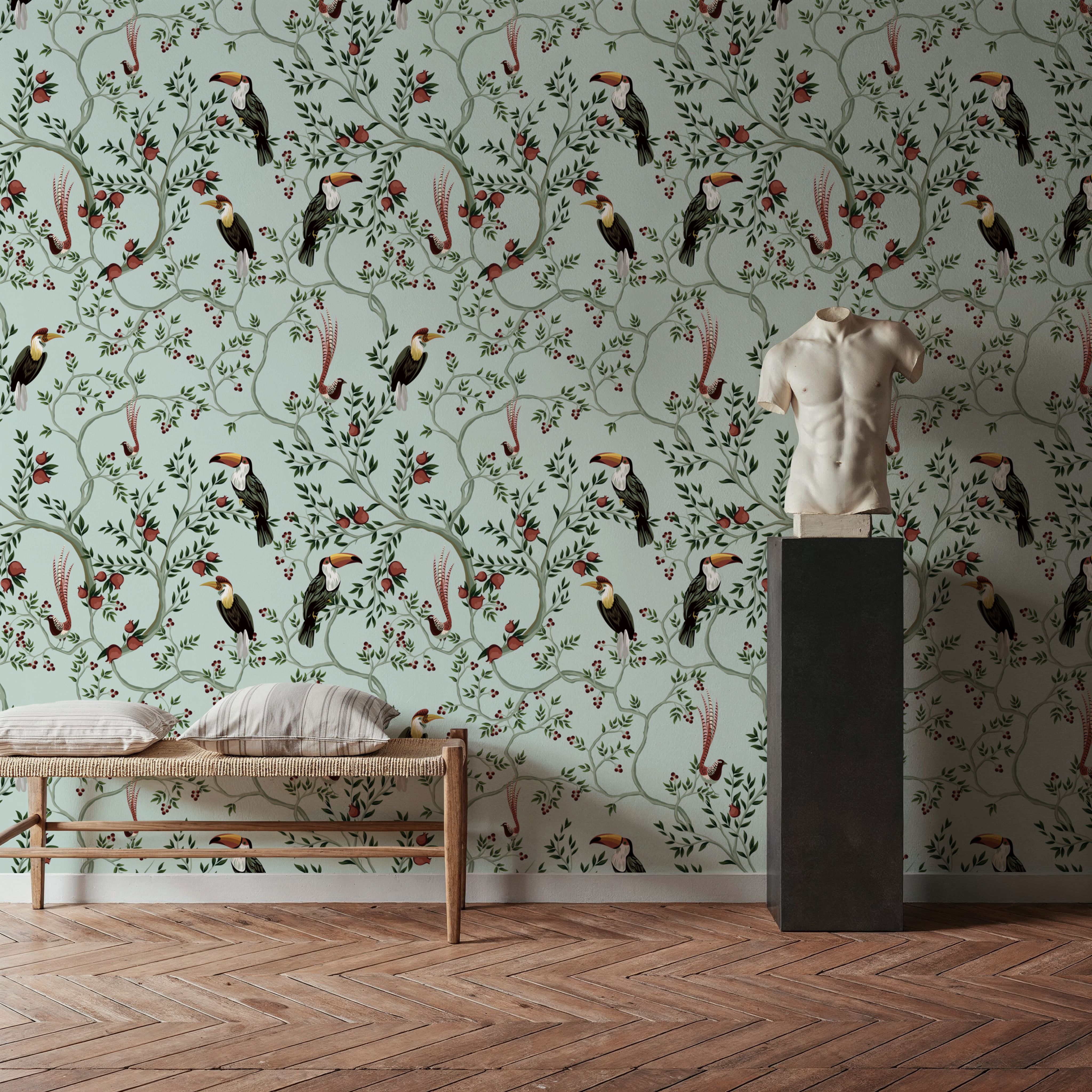 Looking at You, Behang