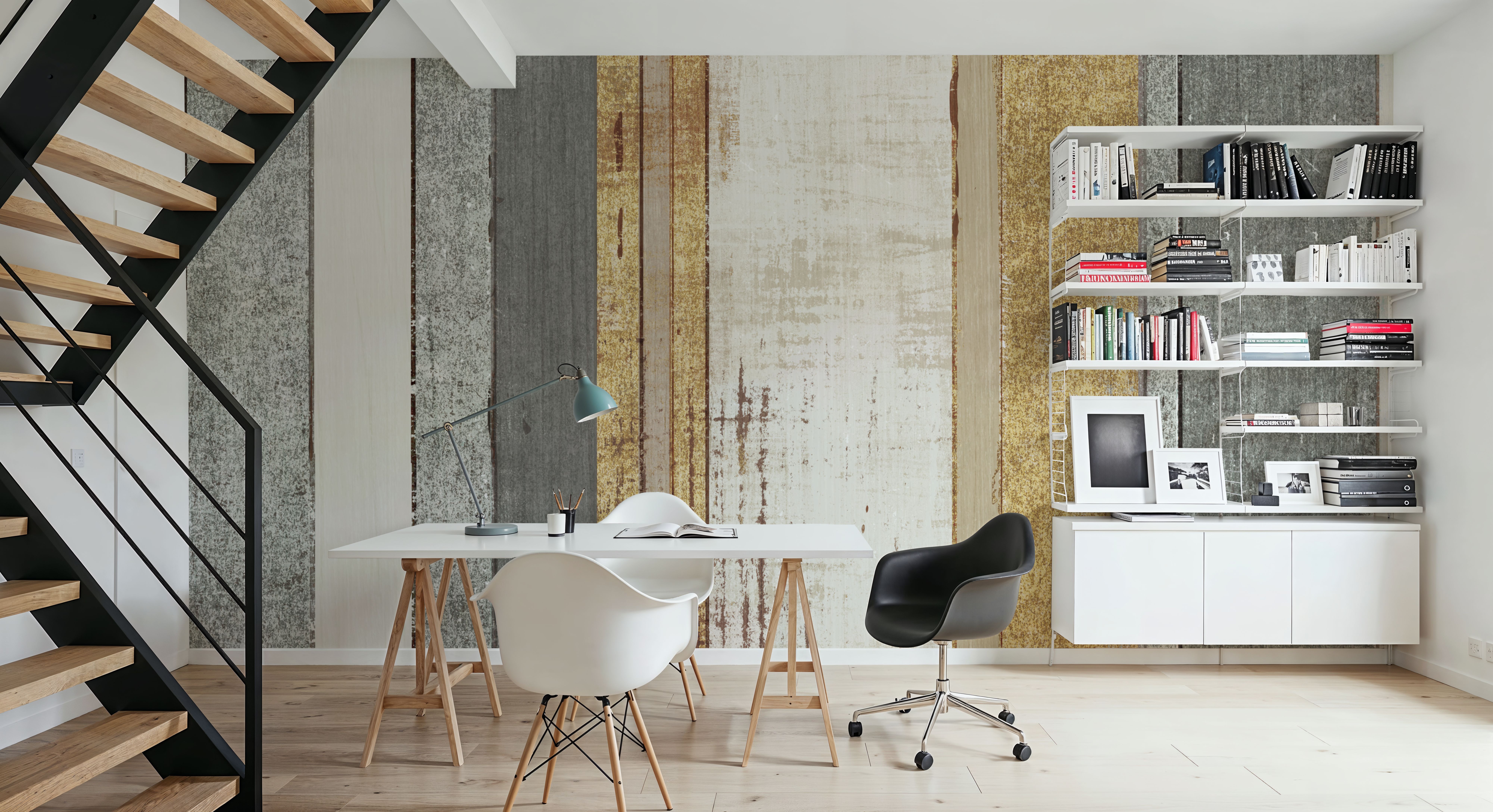 Beachscape VIII Gold Neutral, Wallpaper