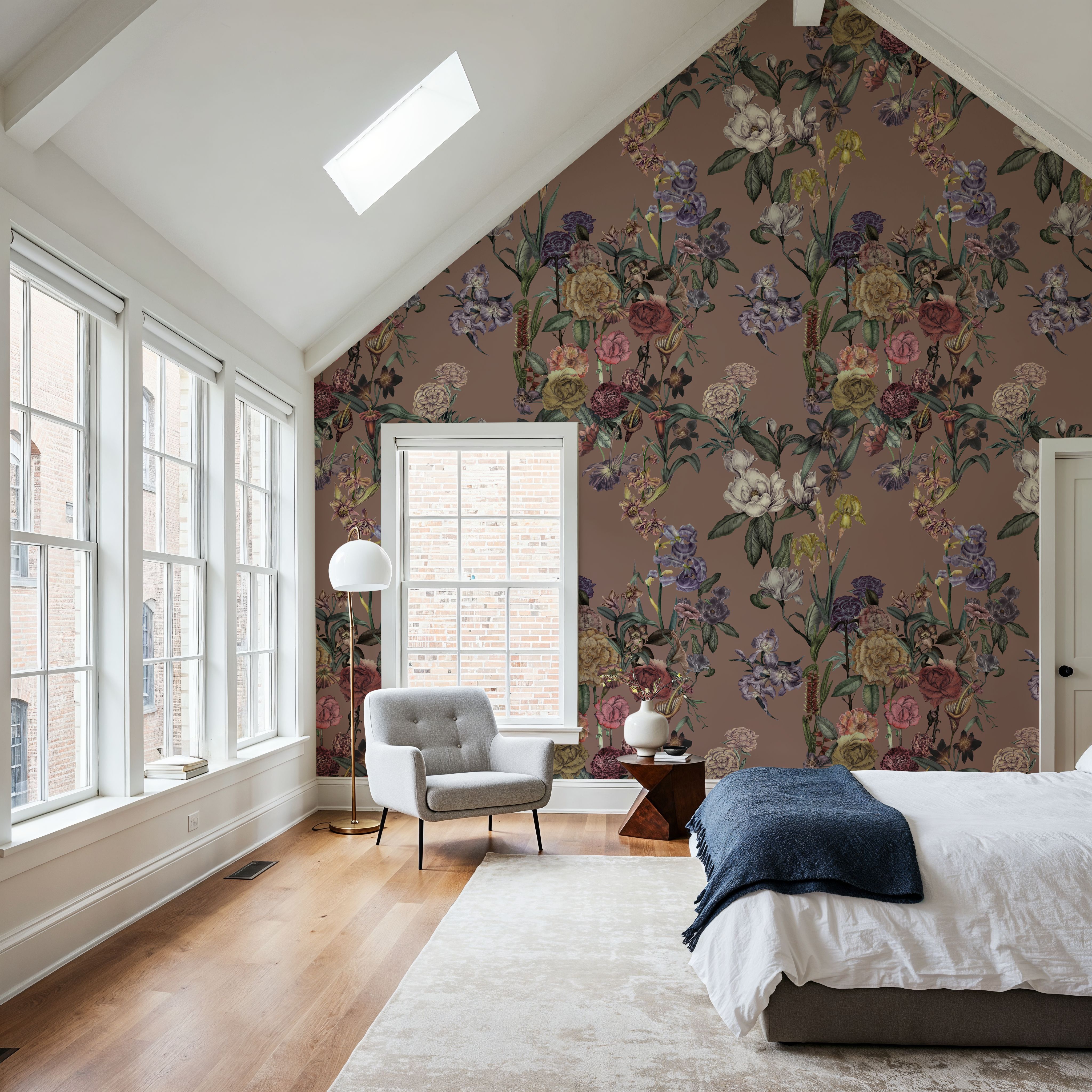 Floral Gaze, Peach Mocha