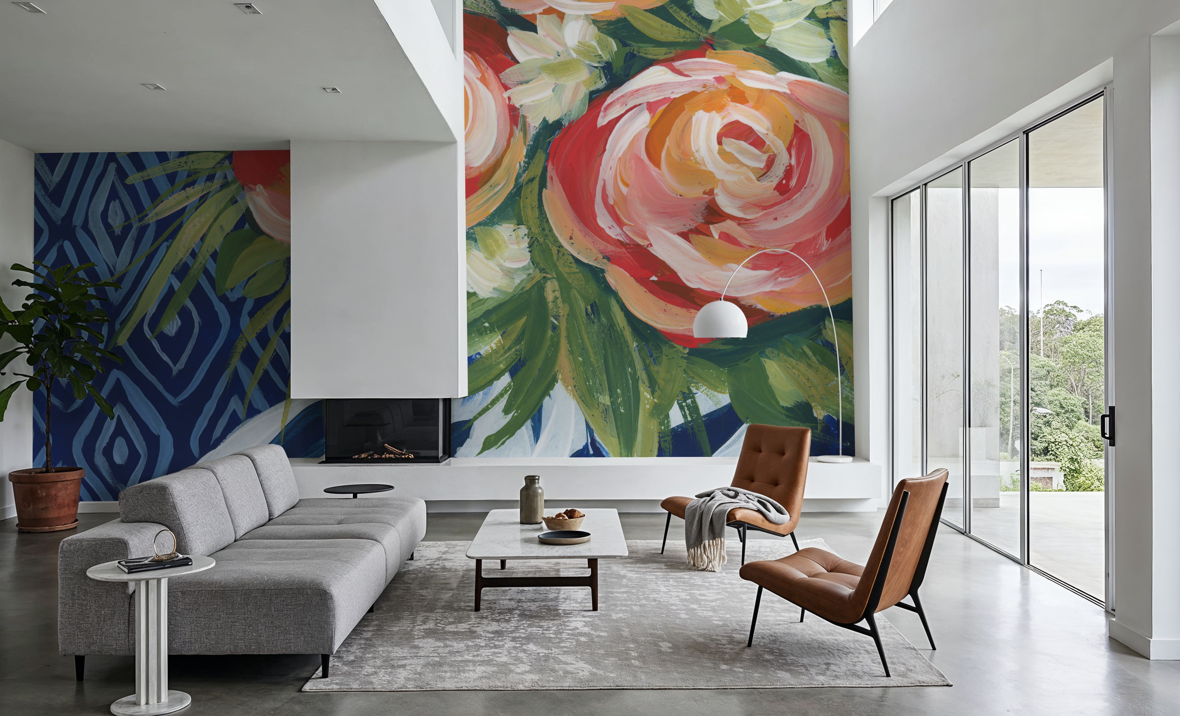 Mediterranean Blooms I