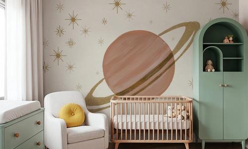 Serene Saturn and Stars