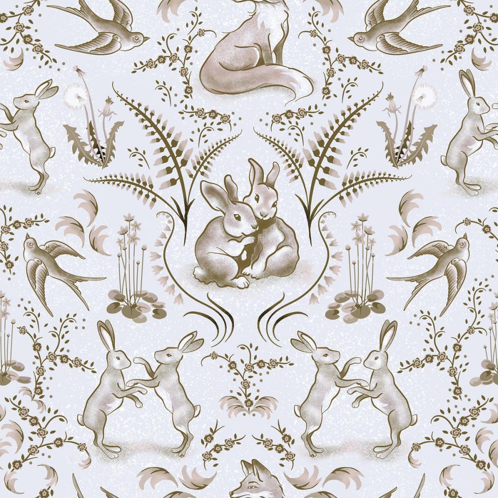 Spring Field Rabbits, Sepia