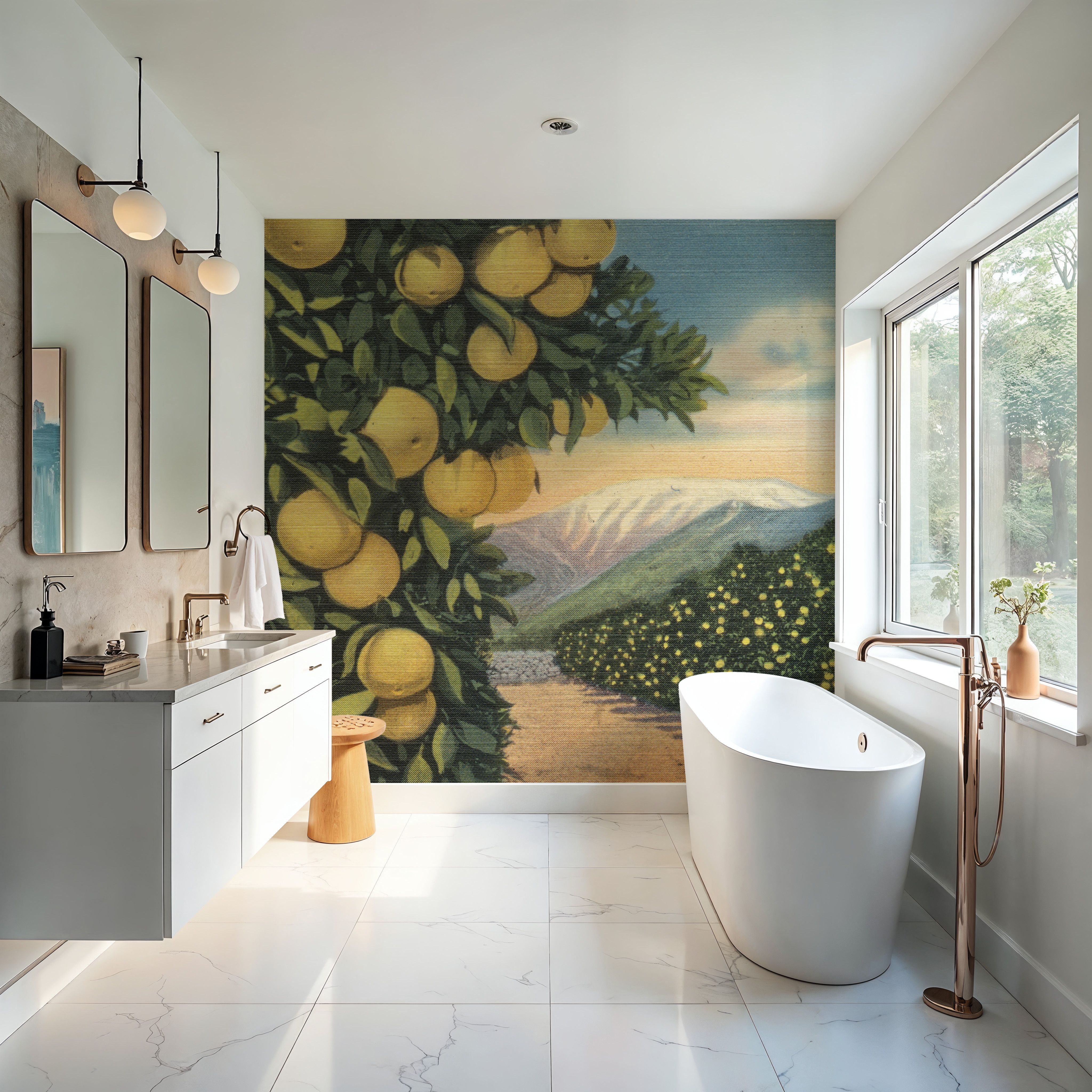 Greetings from Grapefruits - Screenprint Postcard