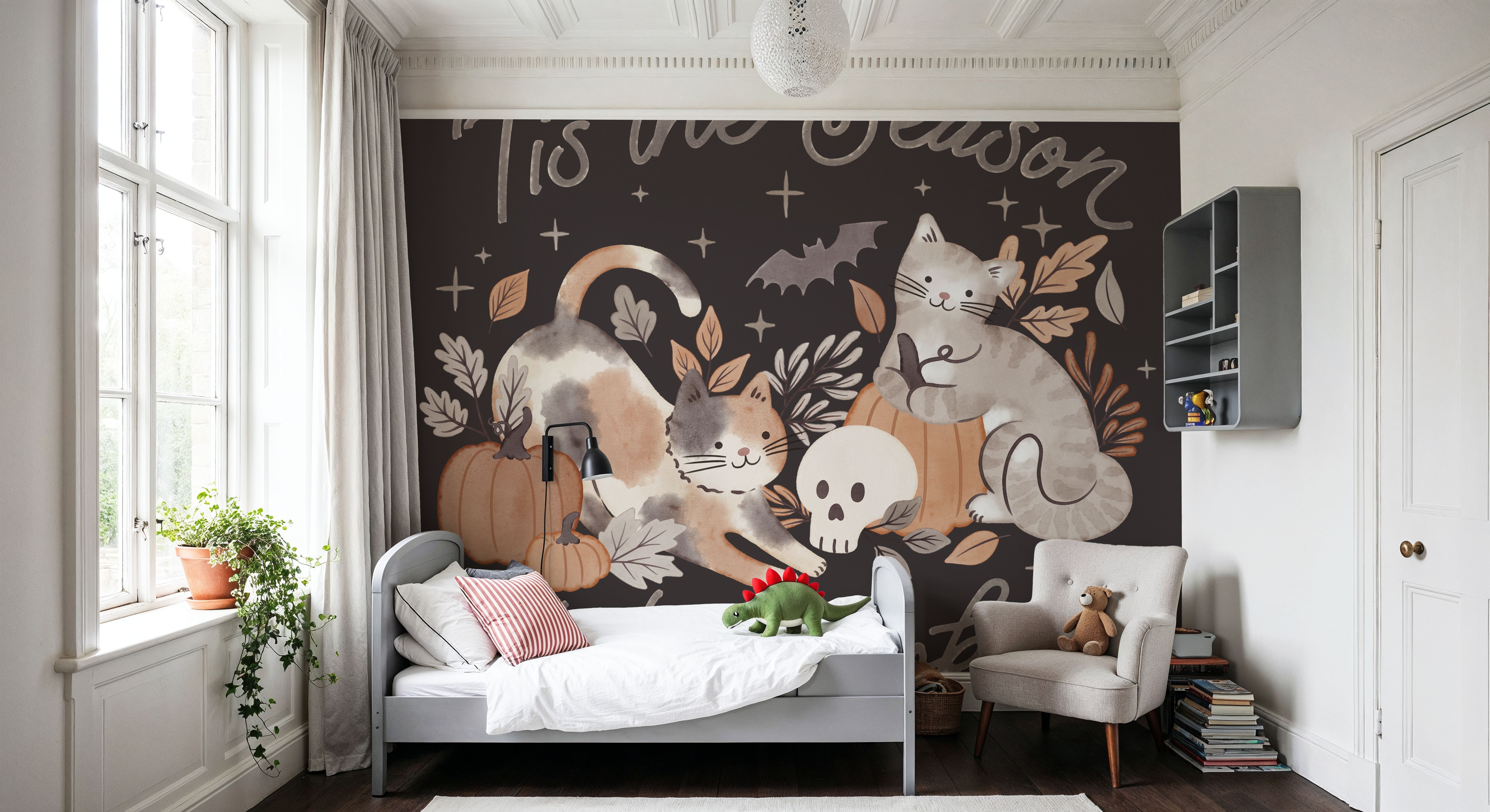 Pumpkins and Paws II Dark