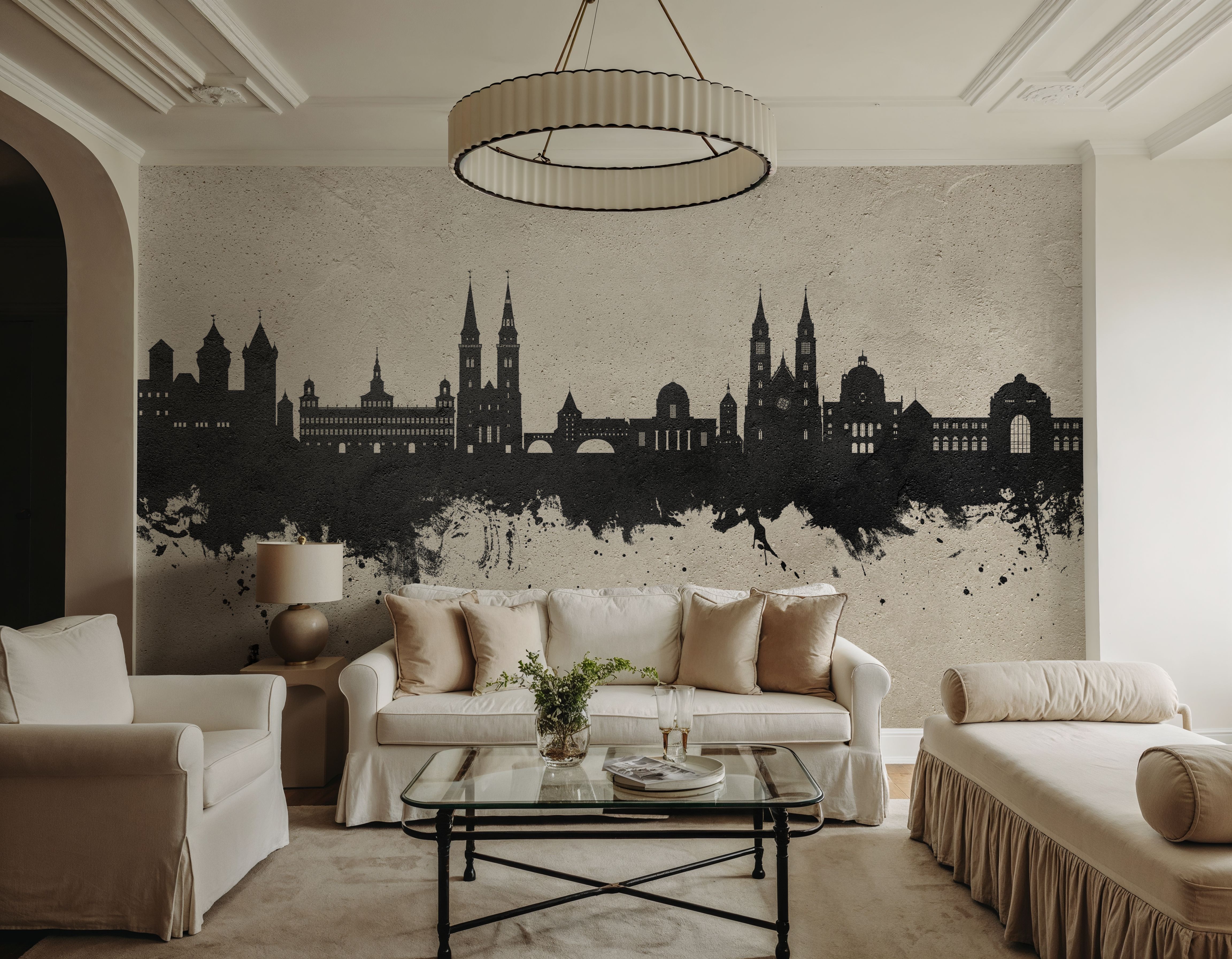 Nürnberg Germany Skyline Concrete