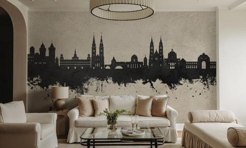 Nürnberg Germany Skyline Concrete