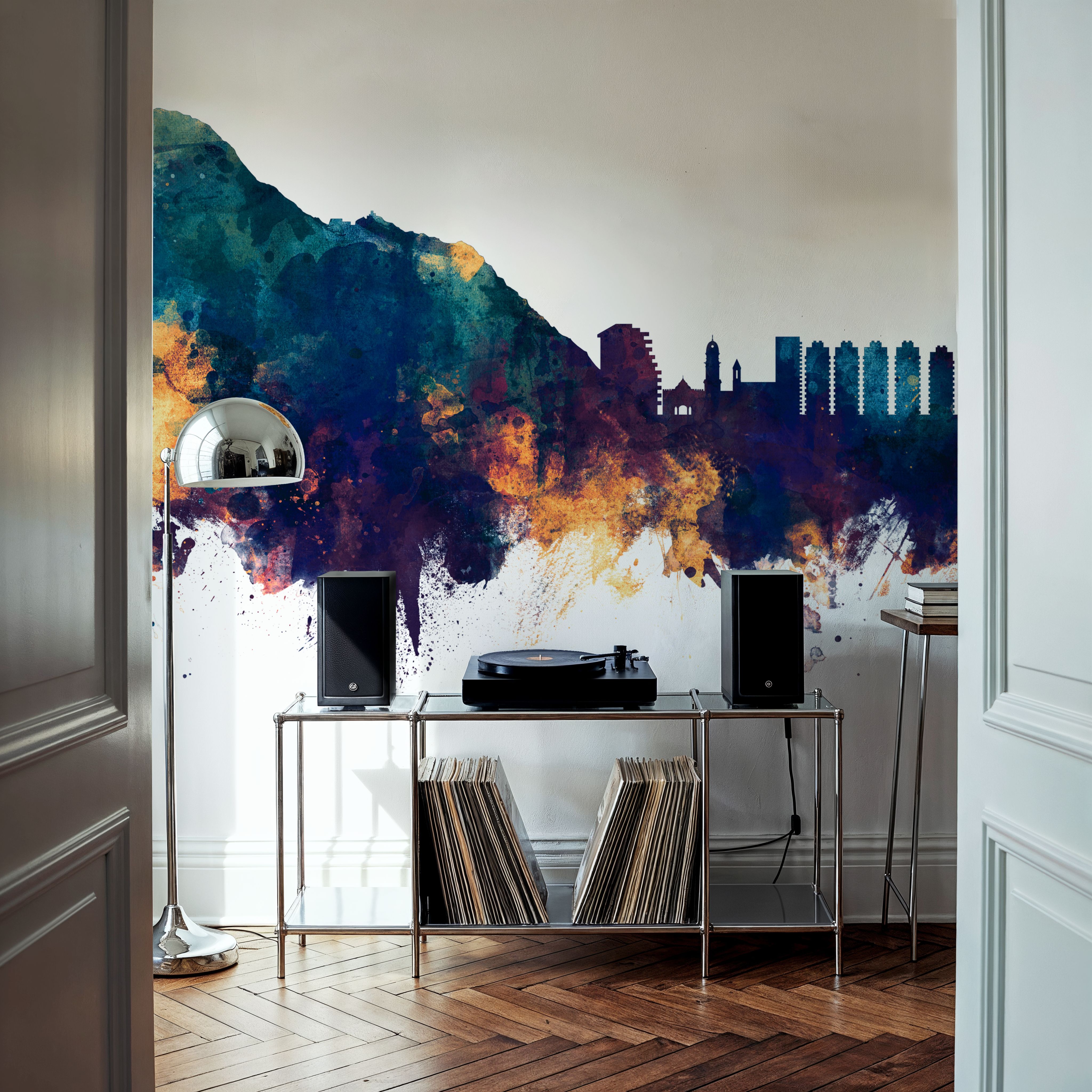 Gibraltar Skyline Blue & Bronze