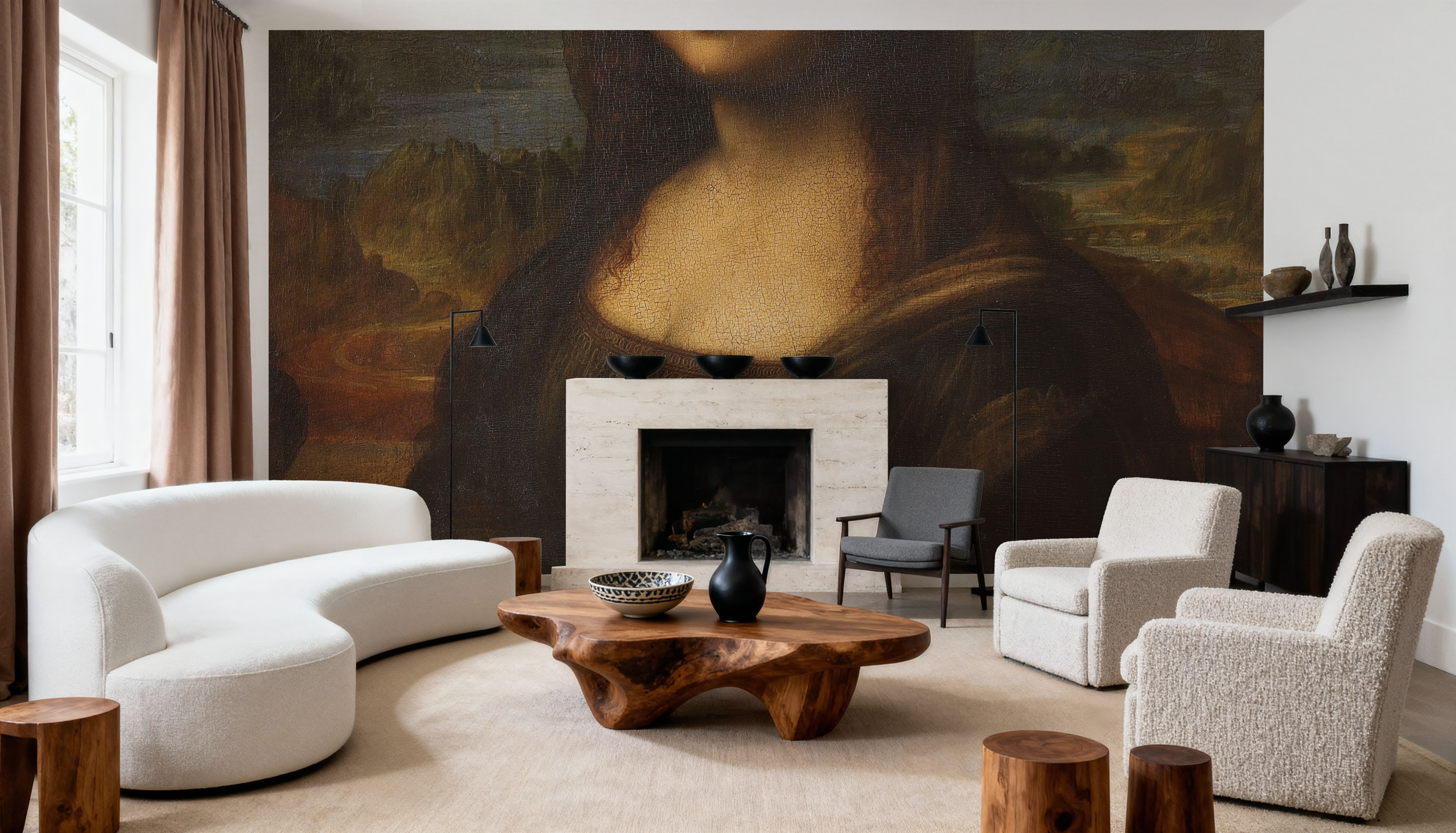 Mona Lisa, Wallpaper