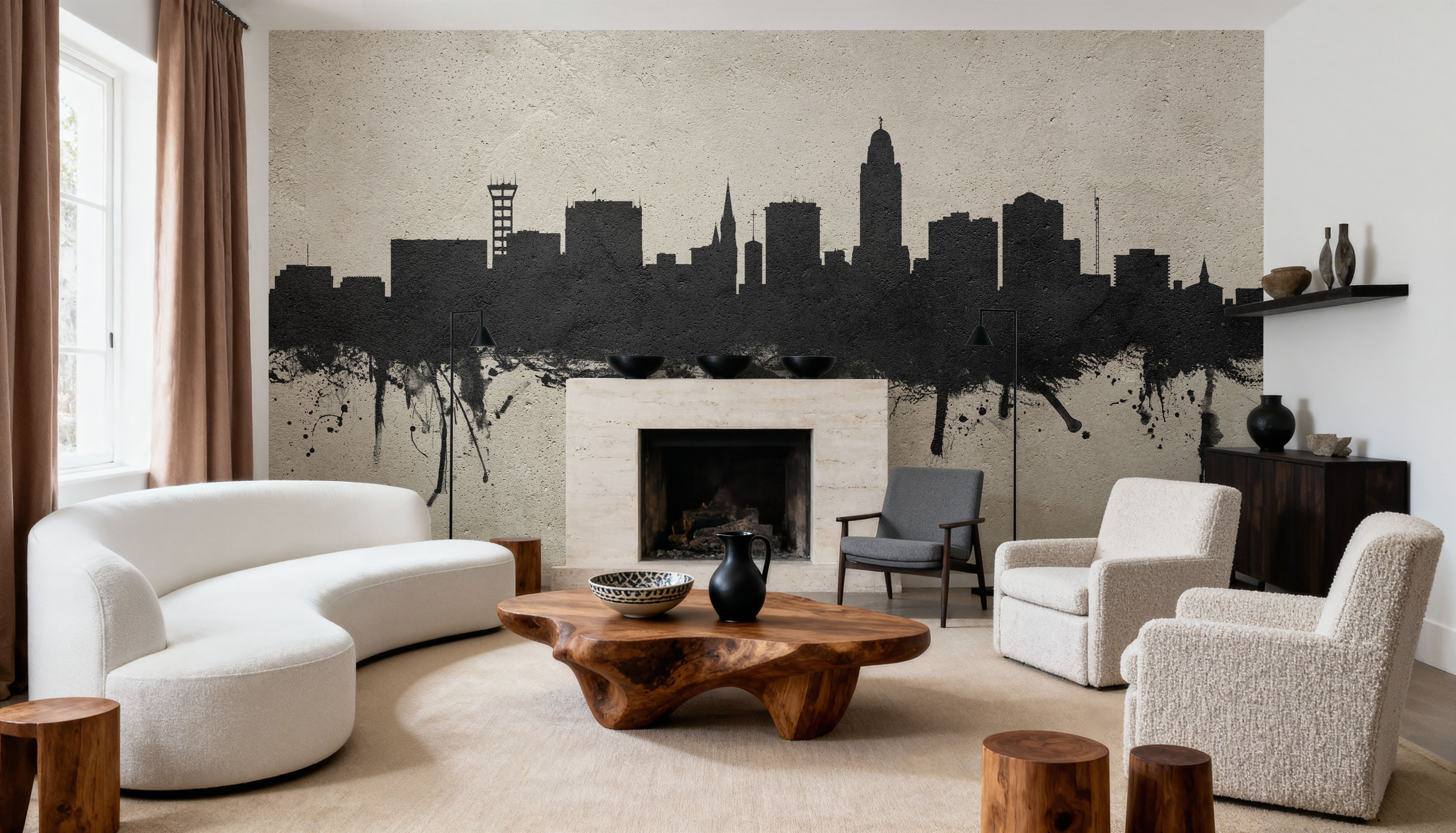 Lincoln Nebraska Skyline Concrete