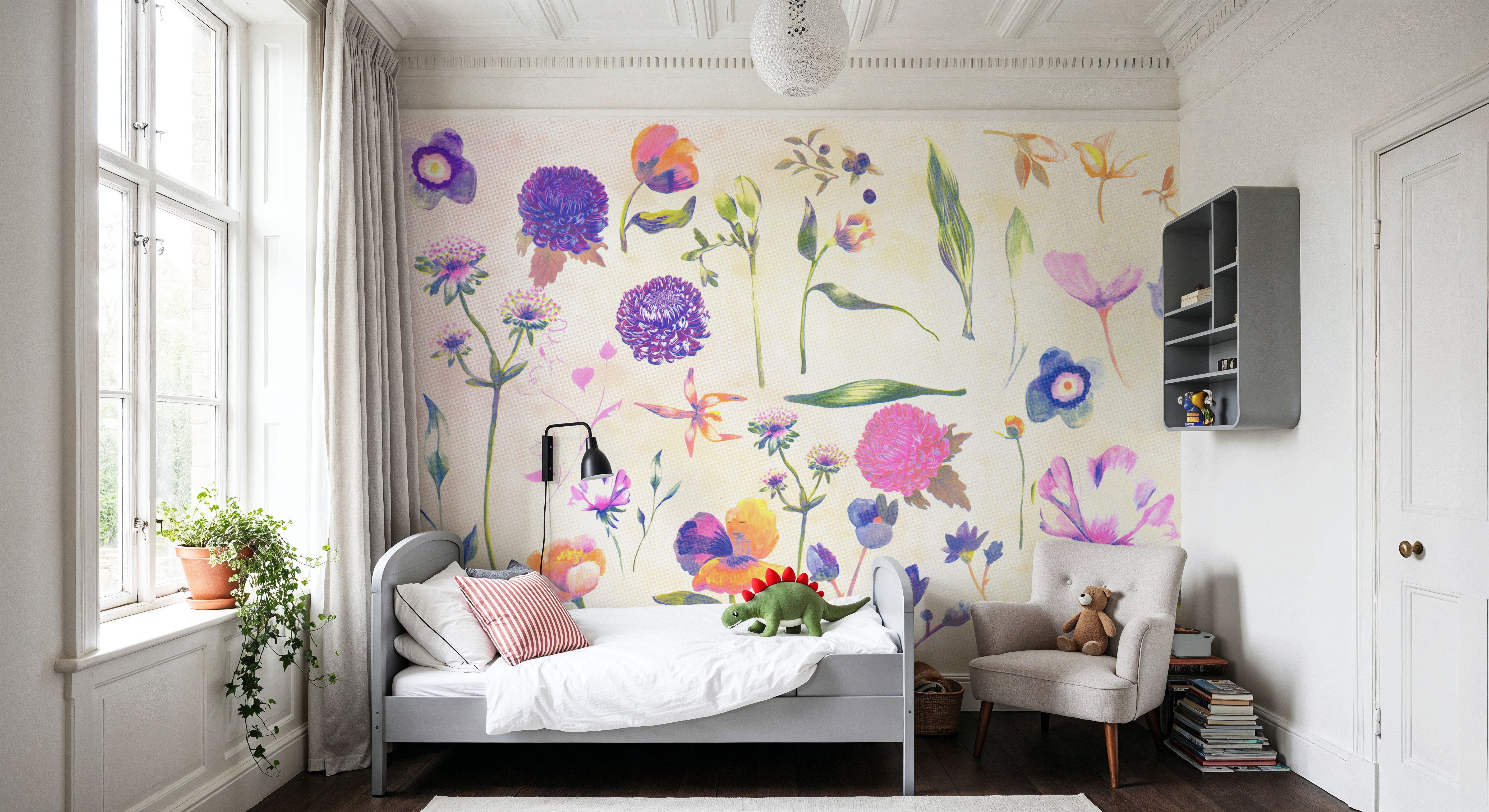 Floral Gaze, Cream
