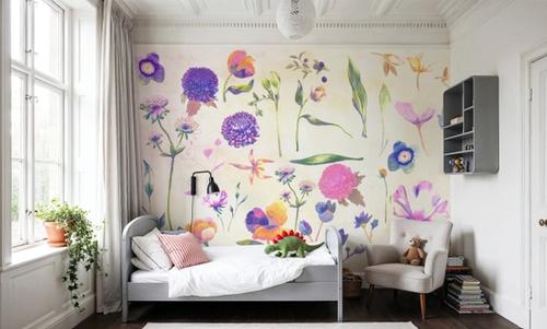 Floral Gaze, Cream
