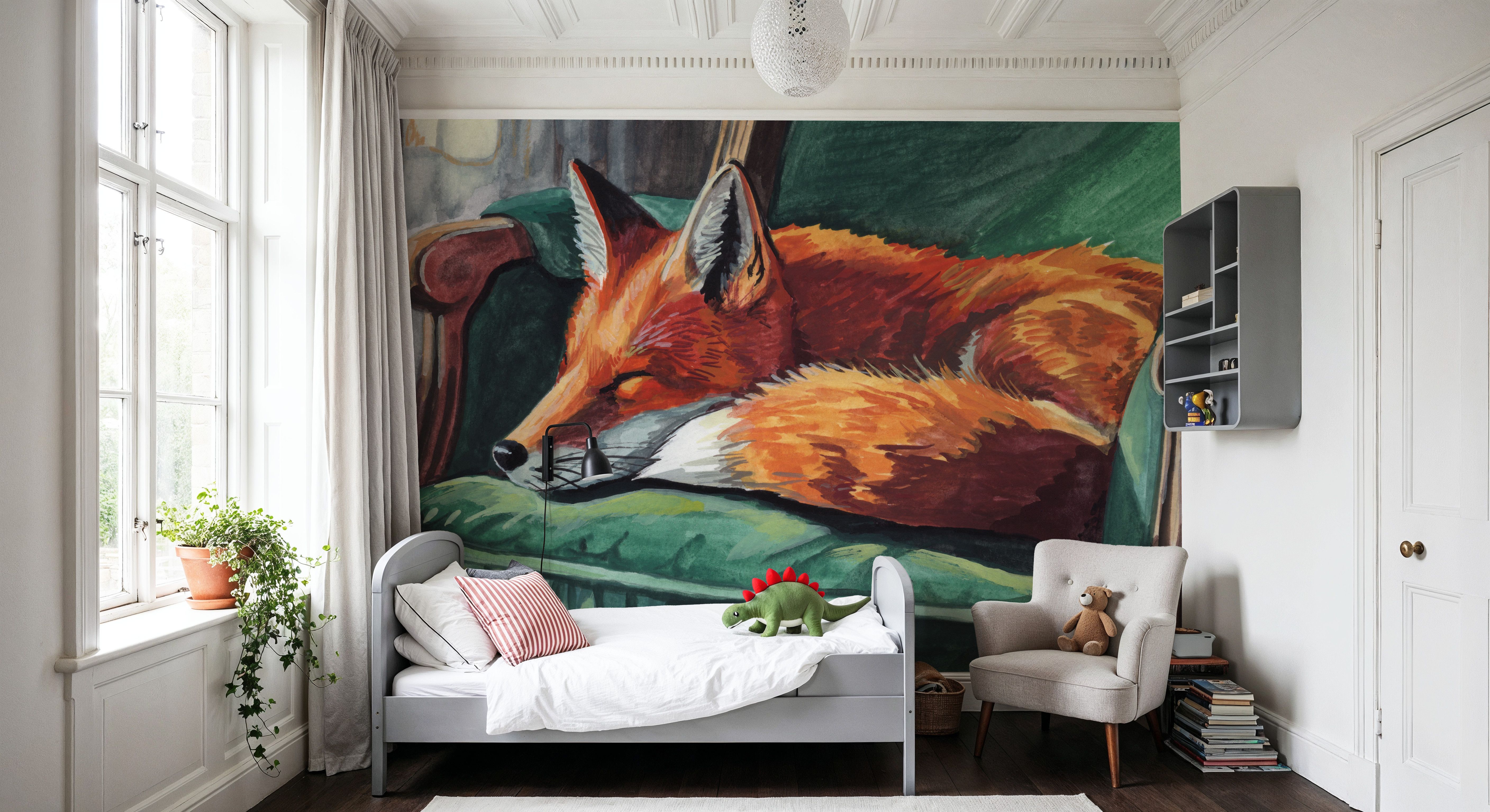 Dreams Of A Dapper Fox, Tapeten
