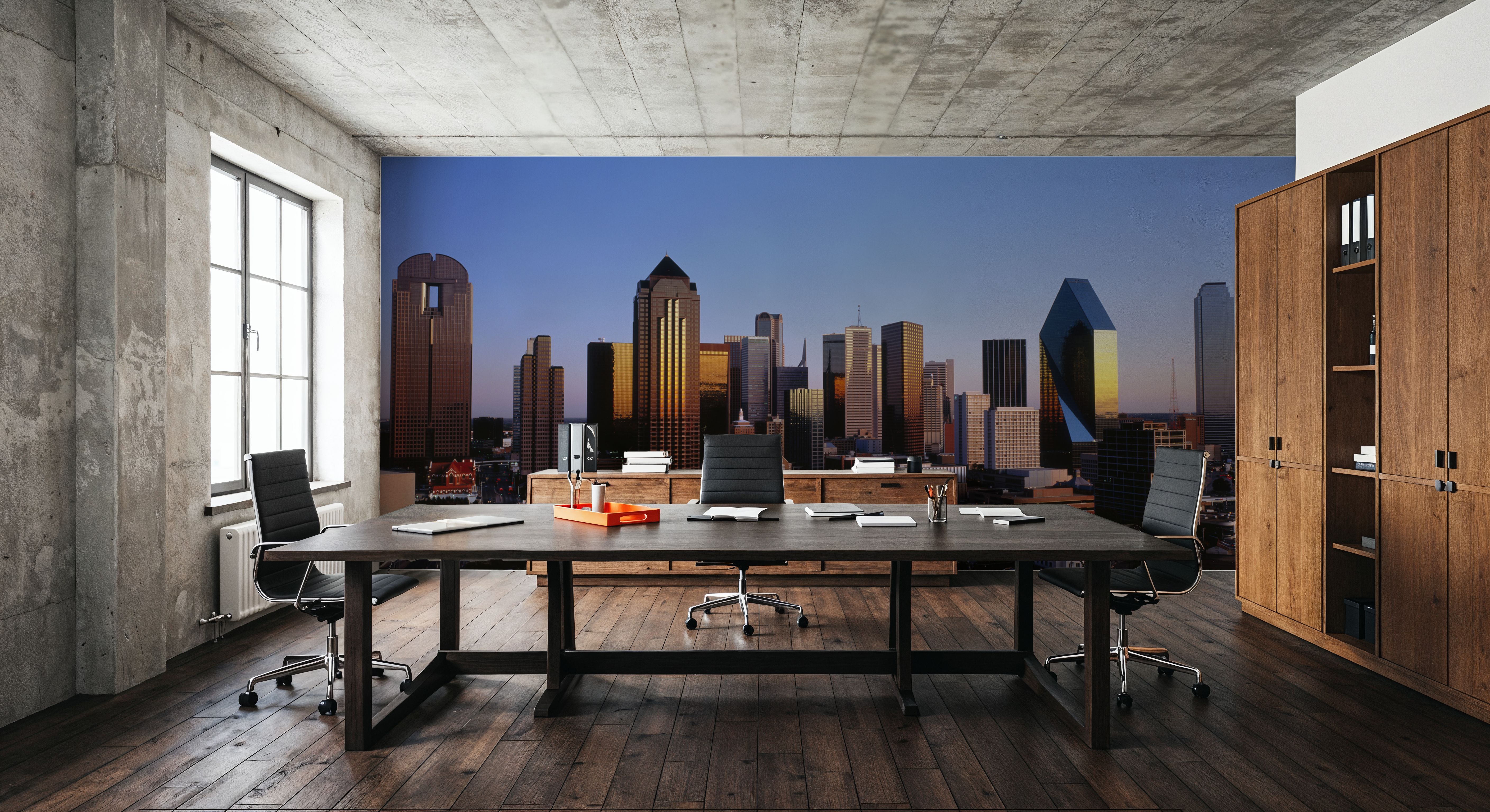 Golden Metropolis Dusk