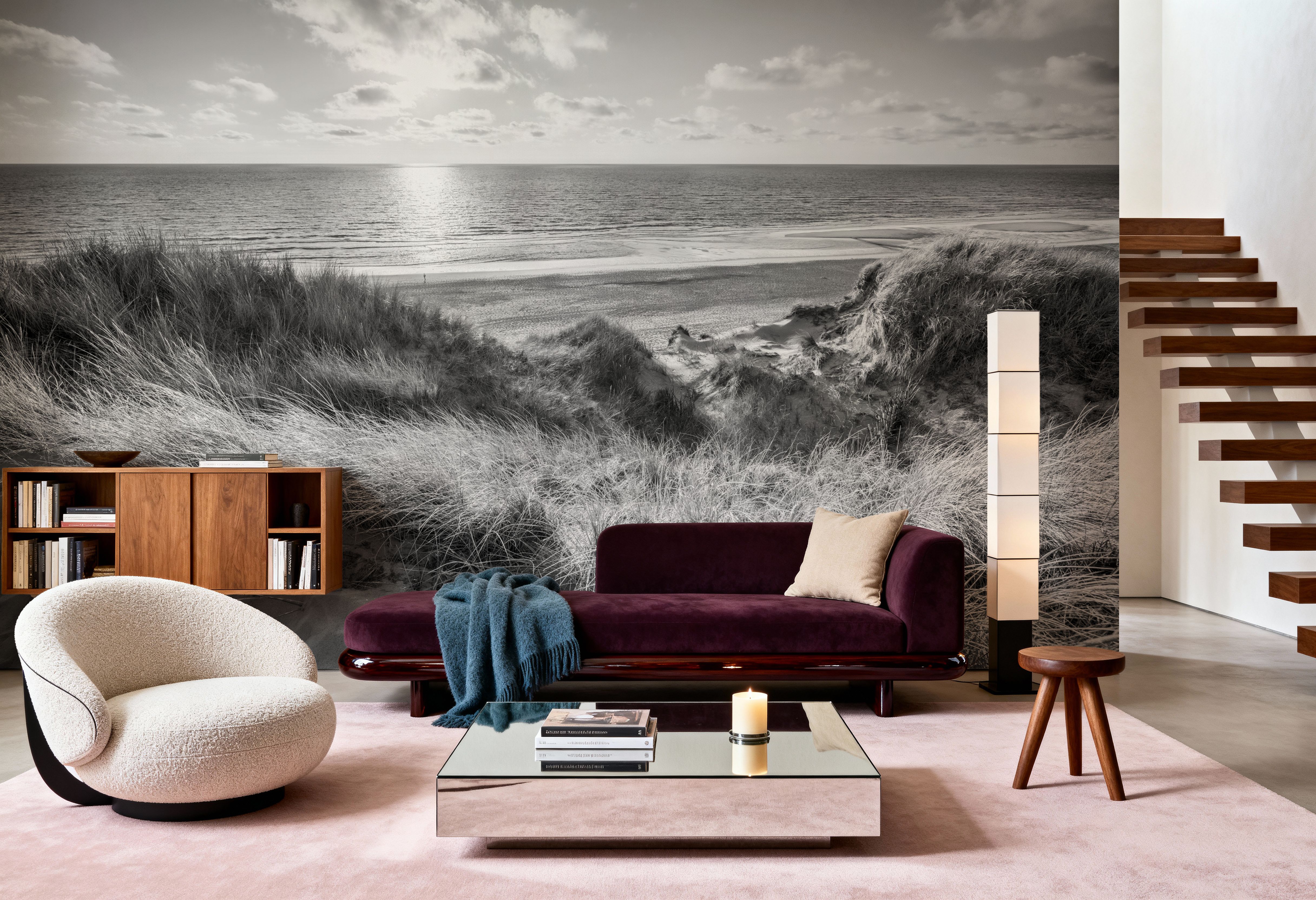 Dune Landscape, Black & White
