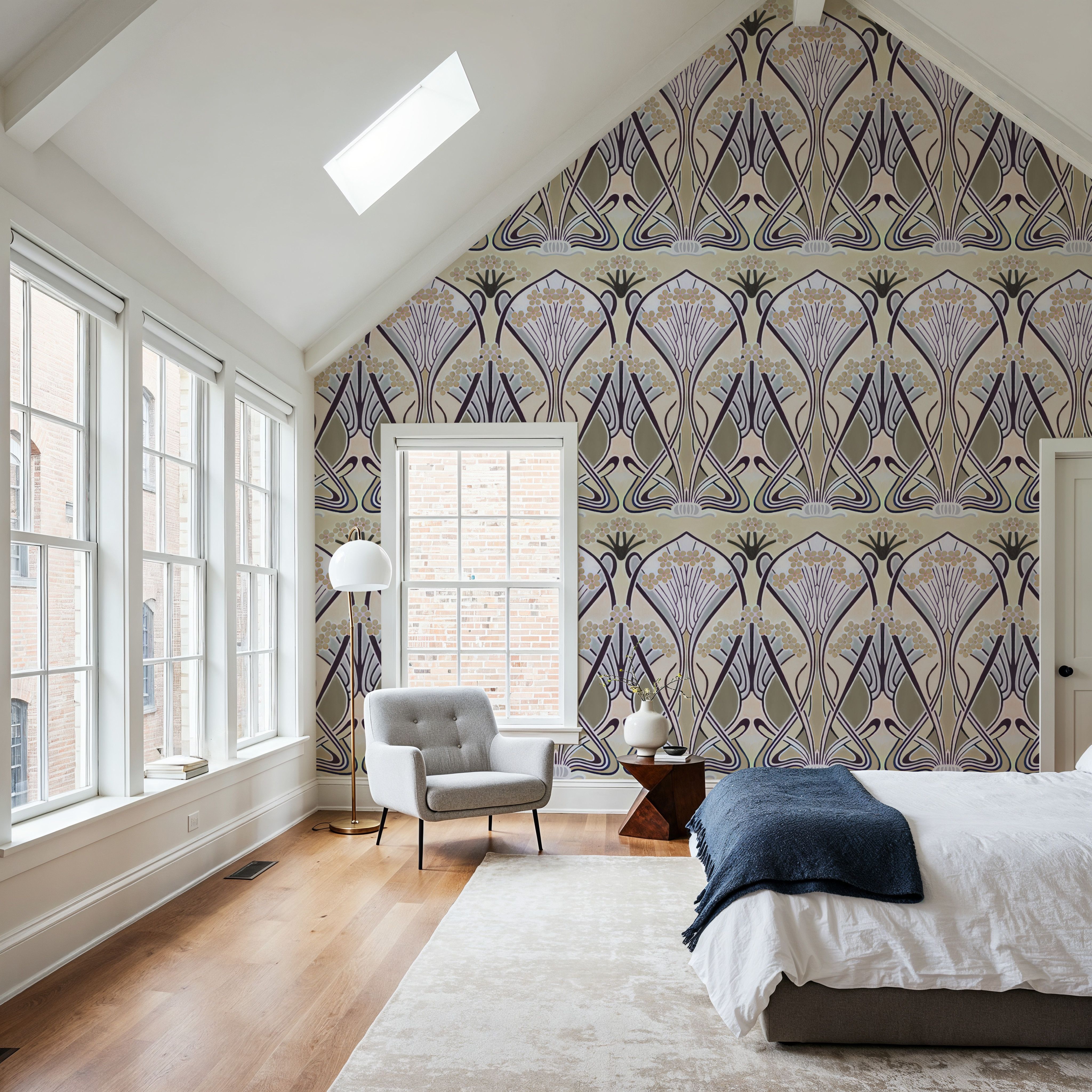 Floral Art Deco Aura, Butter