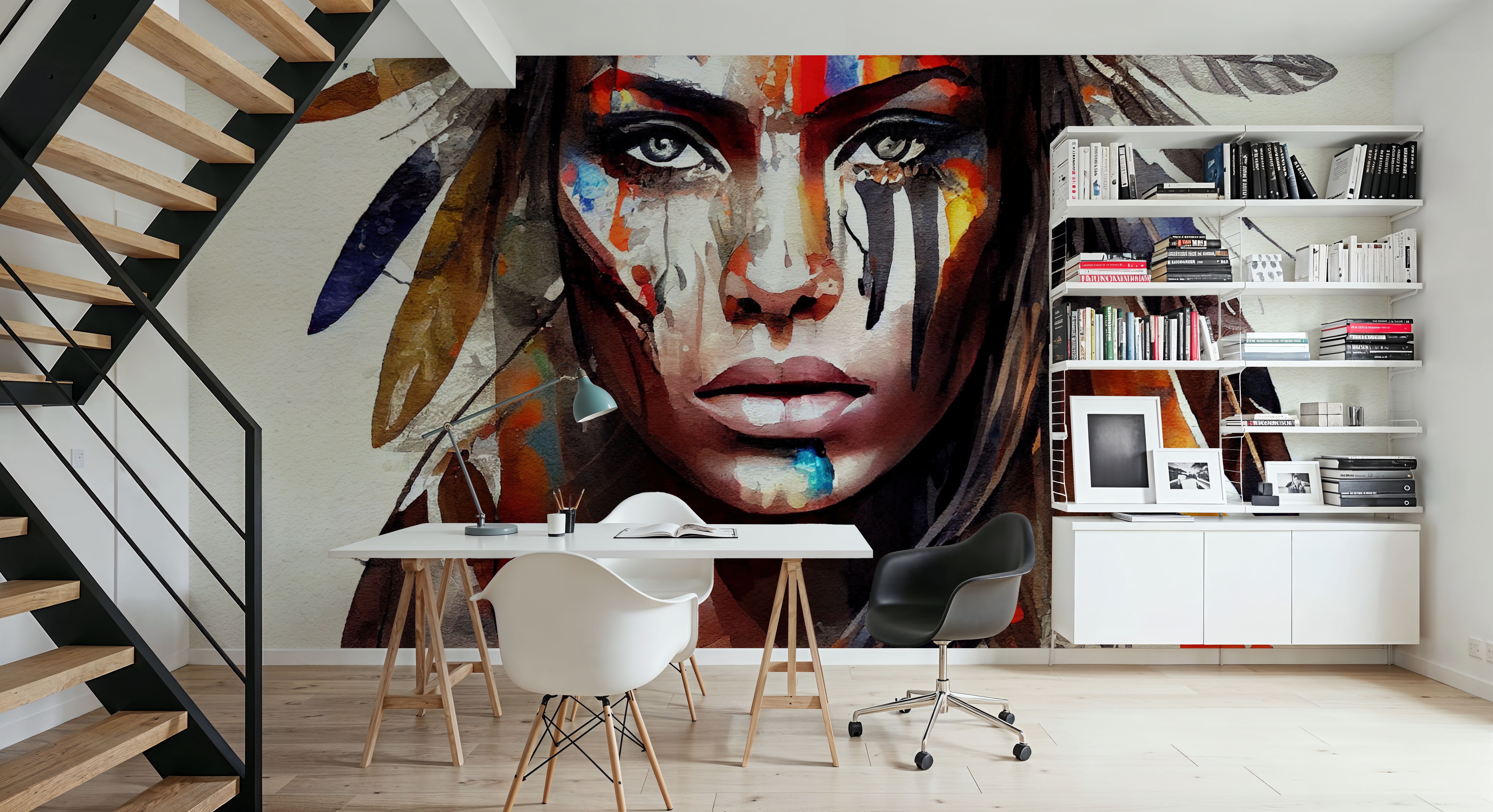 Powerful Feathers, Wallpaper