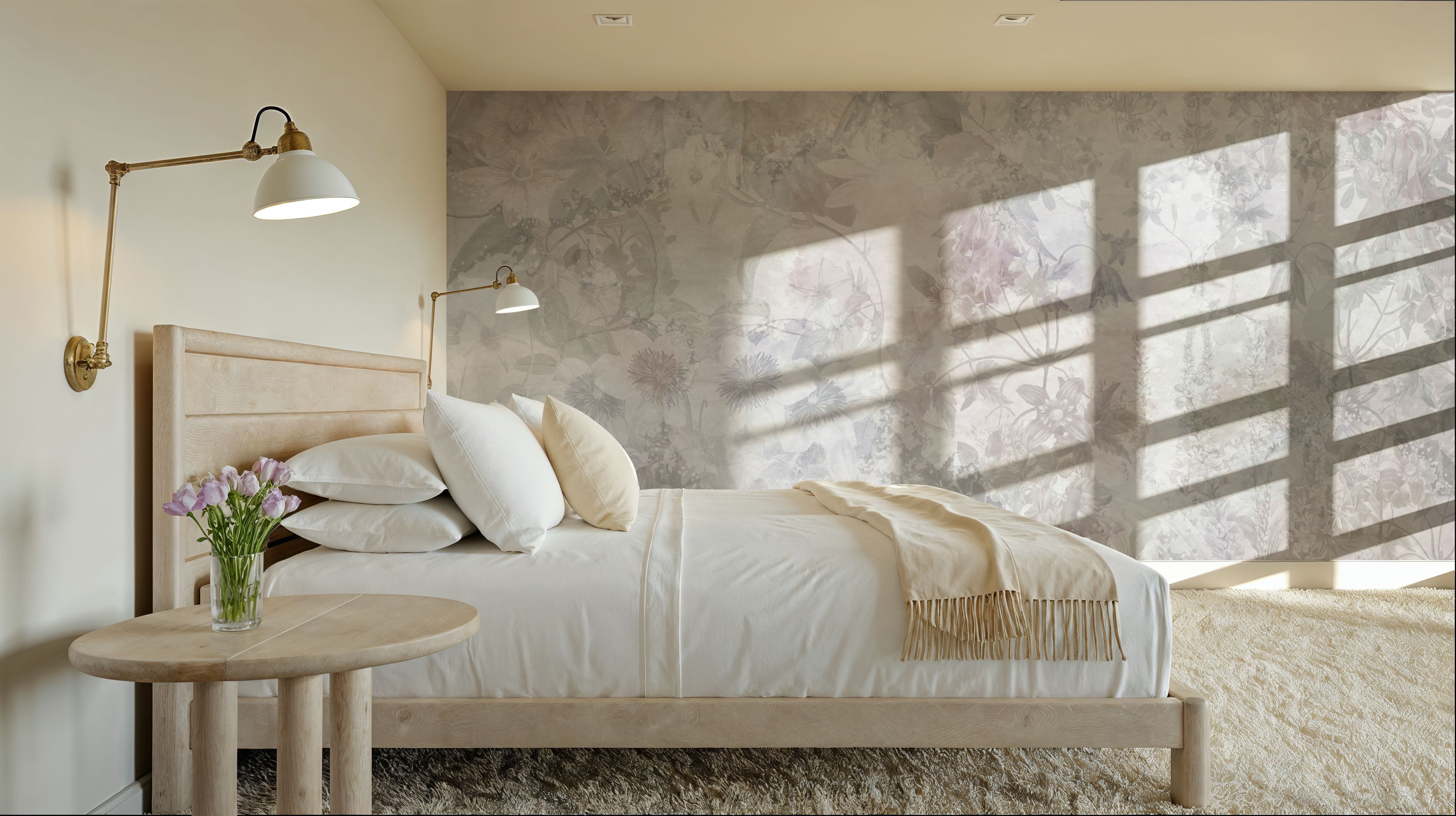 Watercolor Garden, Papier peint