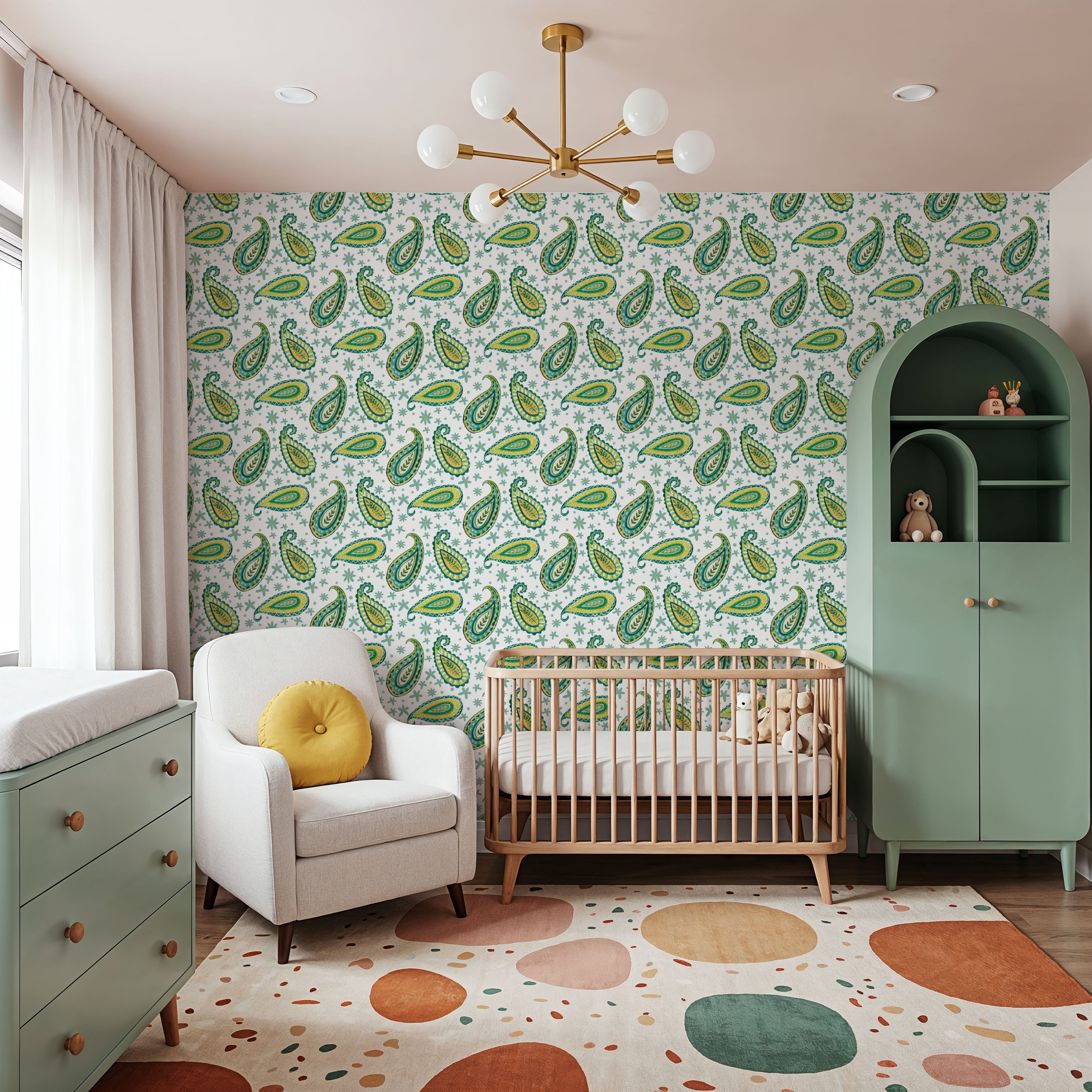 Mellow Paisley White