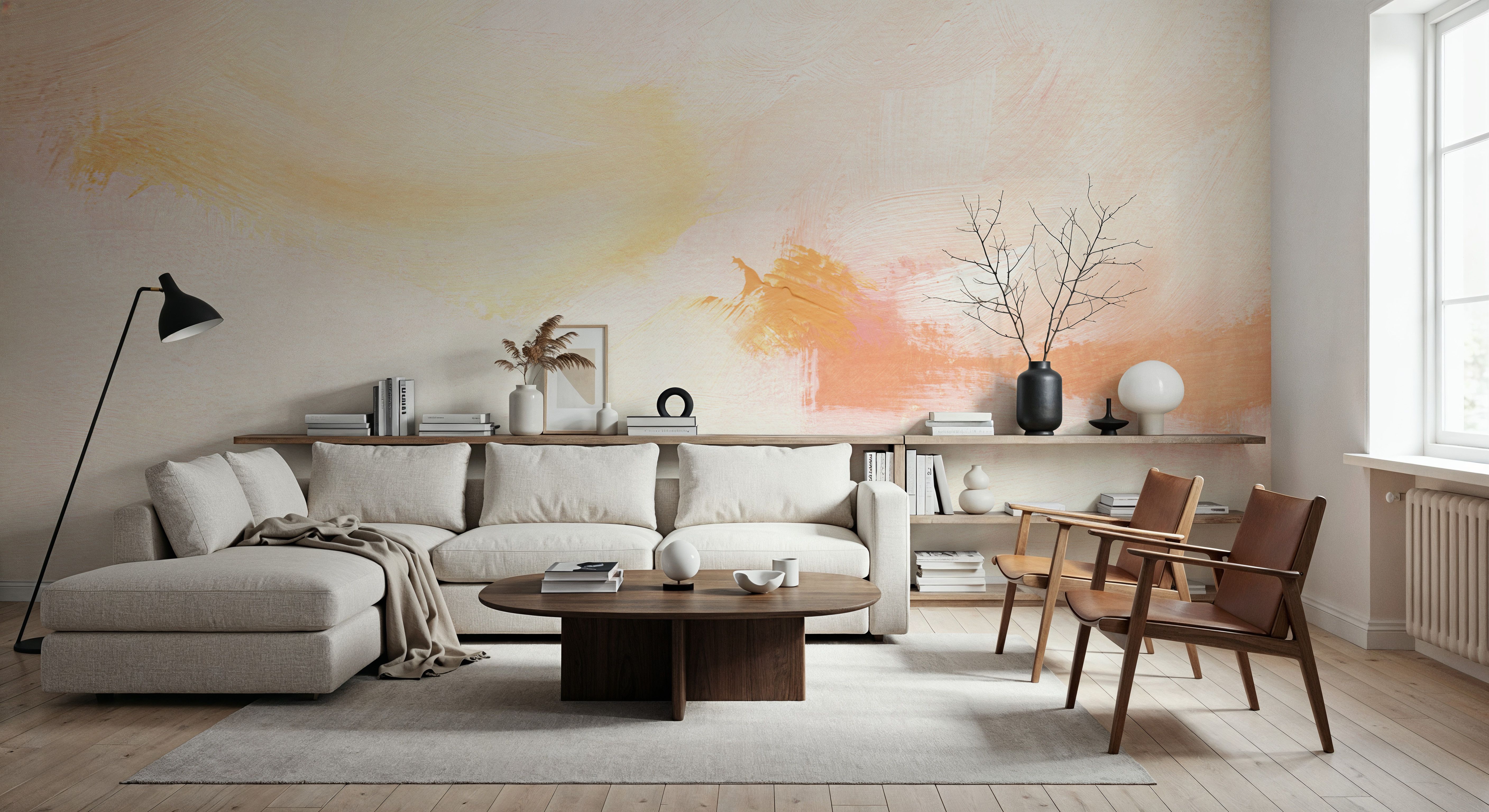 Sky Reflection Neutral, Wallpaper