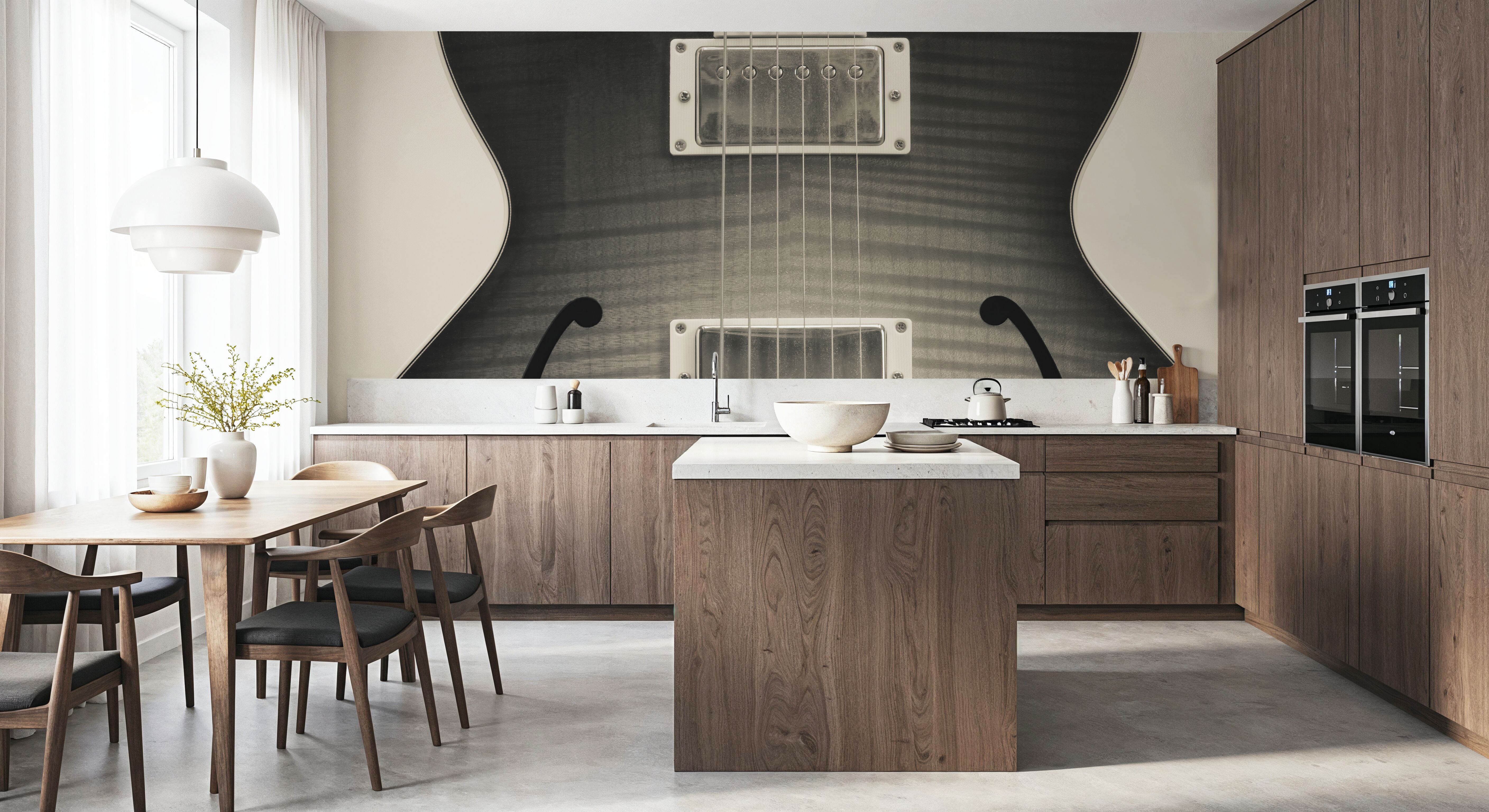 Guitar III, Wallpaper