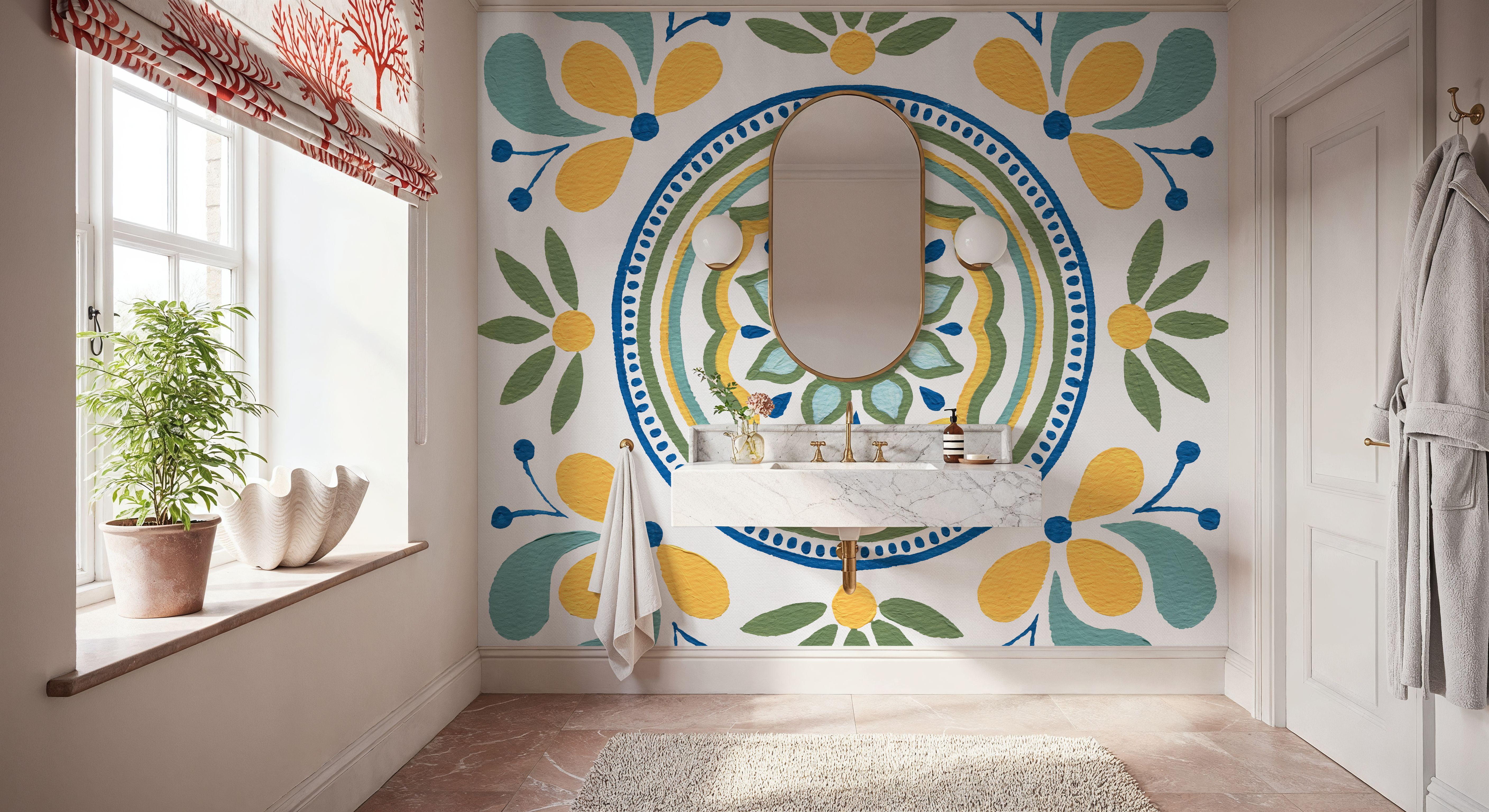 Tex Mex Mandala Tile IV