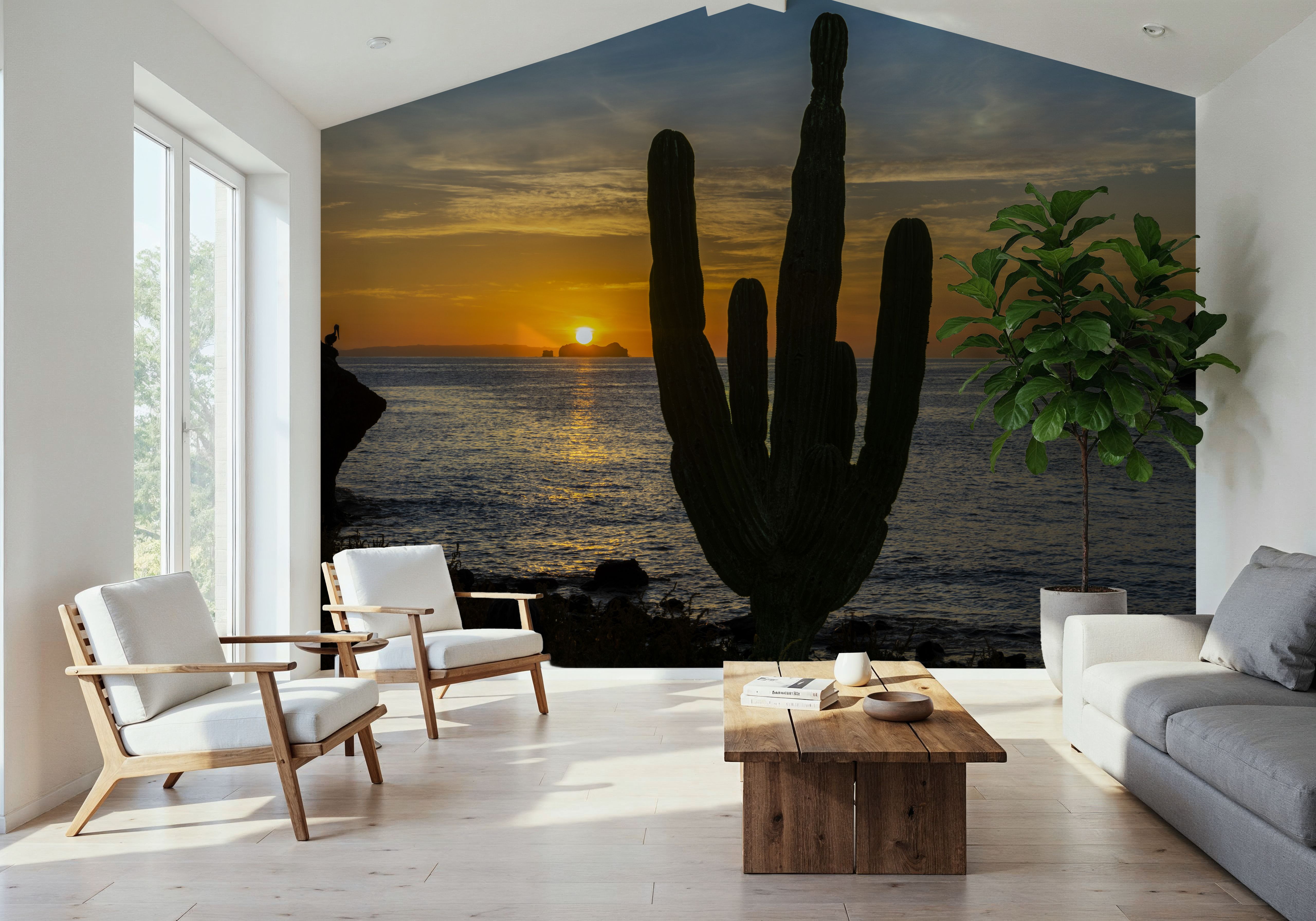 Cactus Coast, Wallpaper