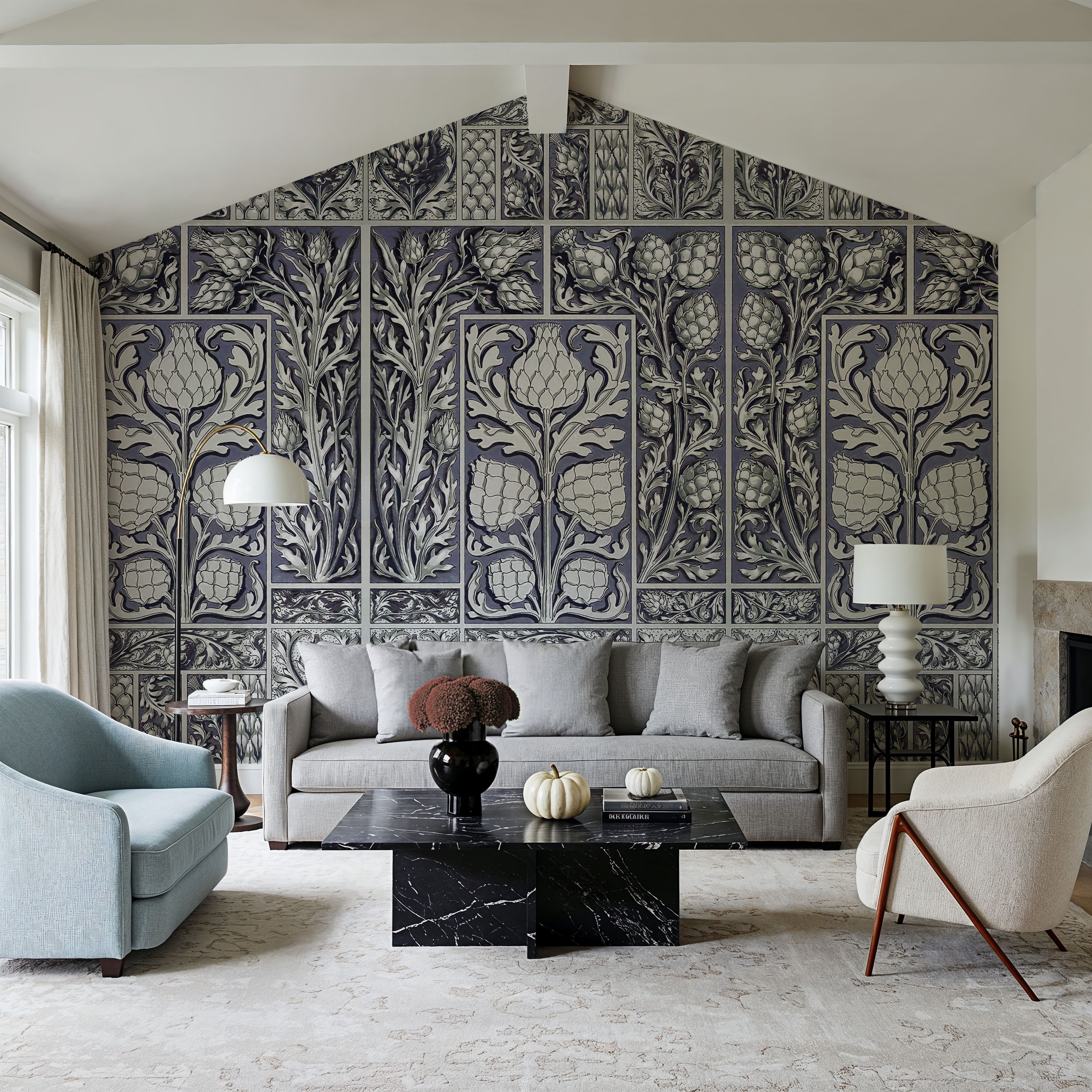 Thistle Walls Blue