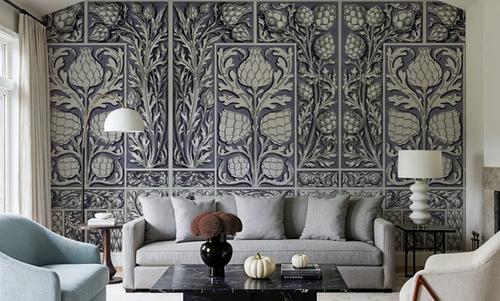 Thistle Walls Blue