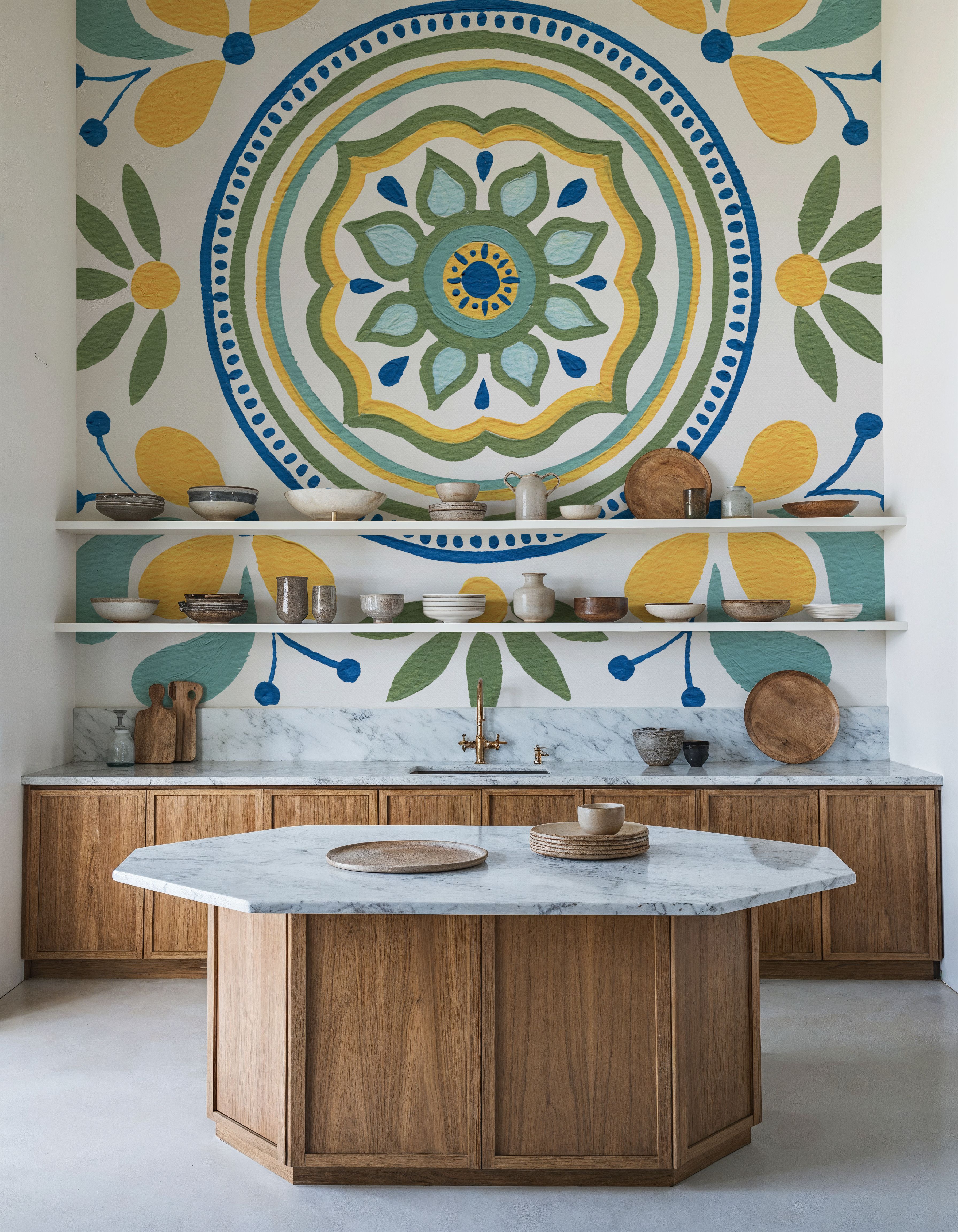 Tex Mex Mandala Tile IV