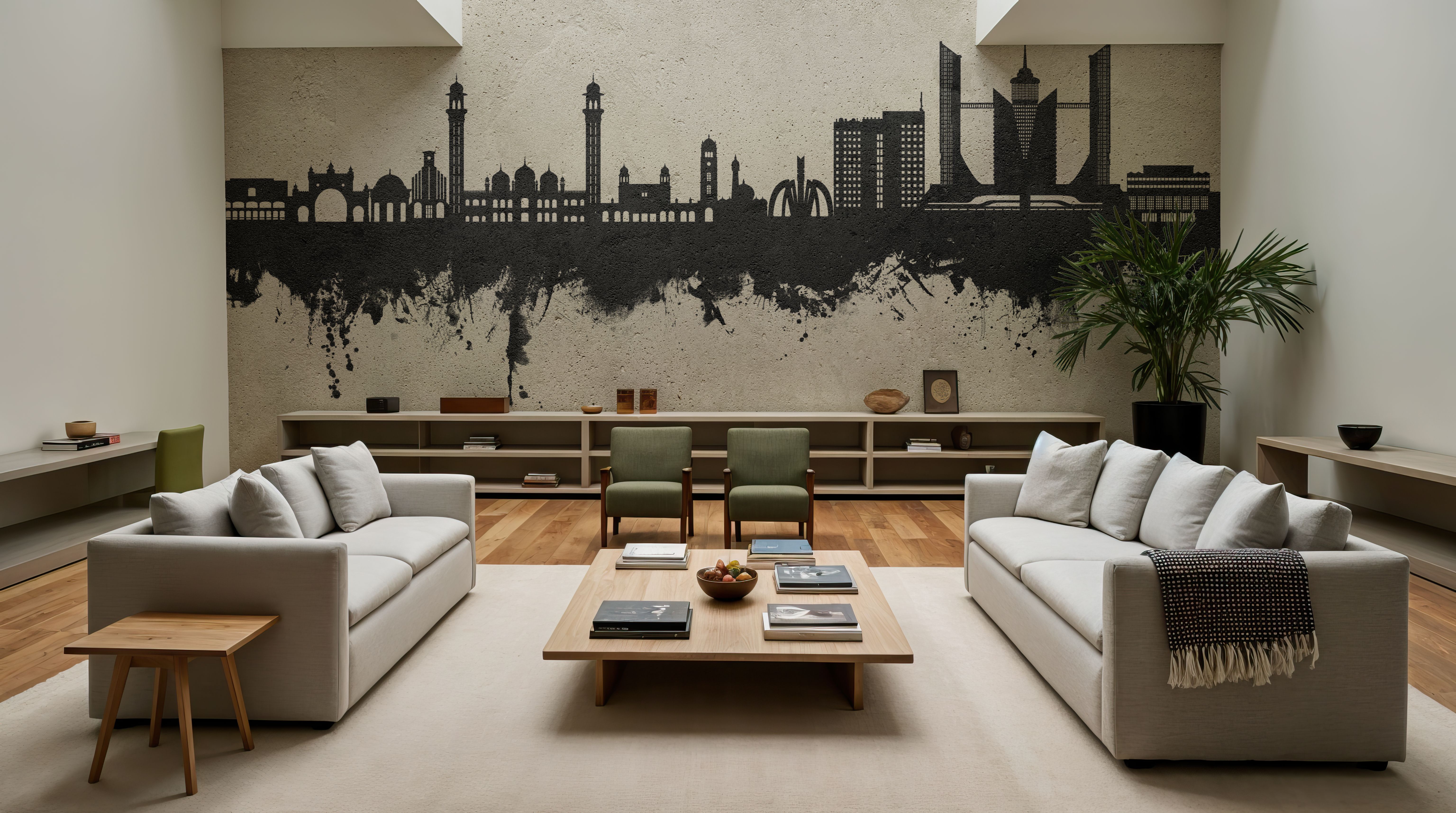 Faislabad Pakistan Skyline Concrete