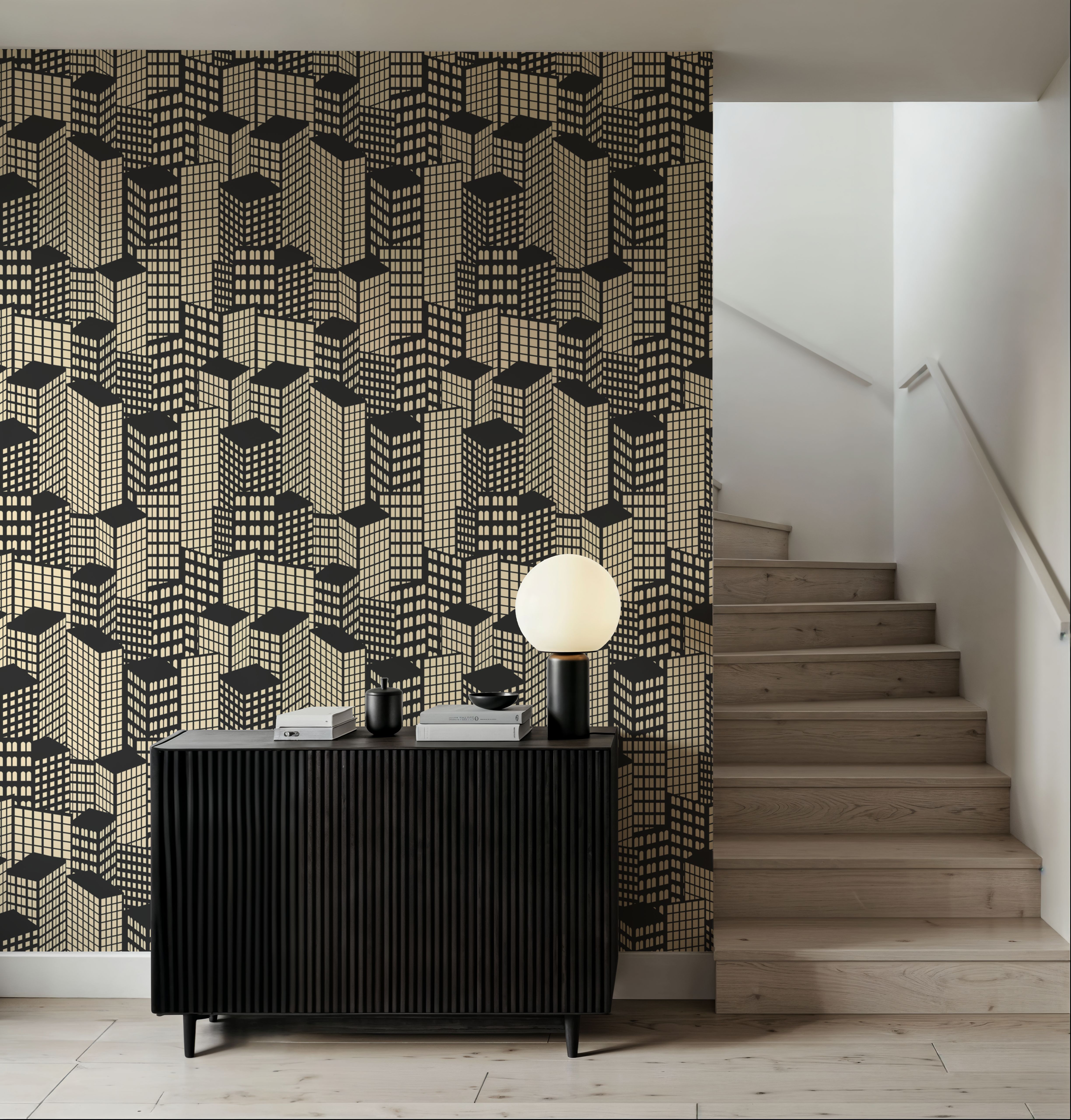 Working Late, Carte da parati