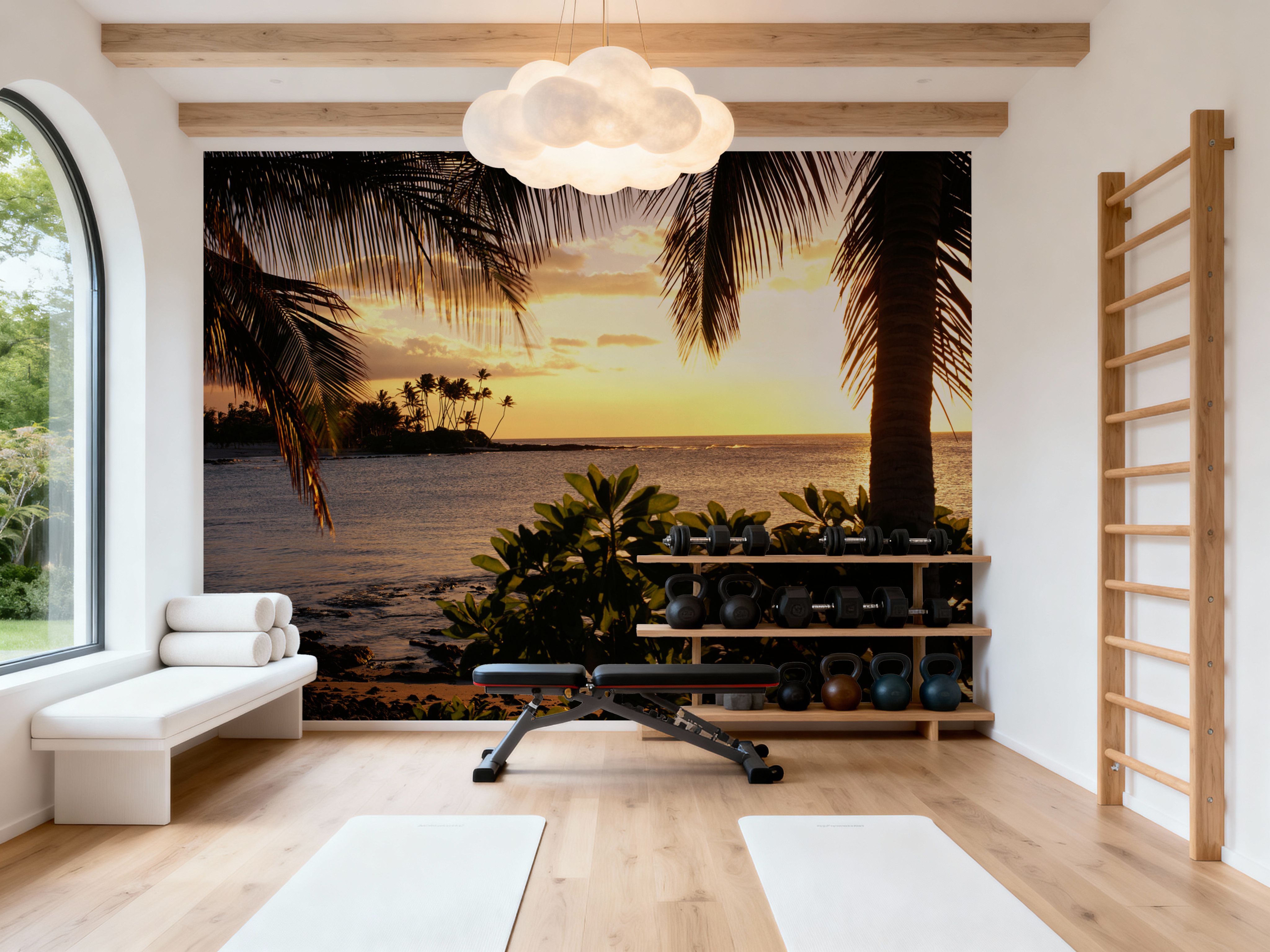 Golden Palm Horizon