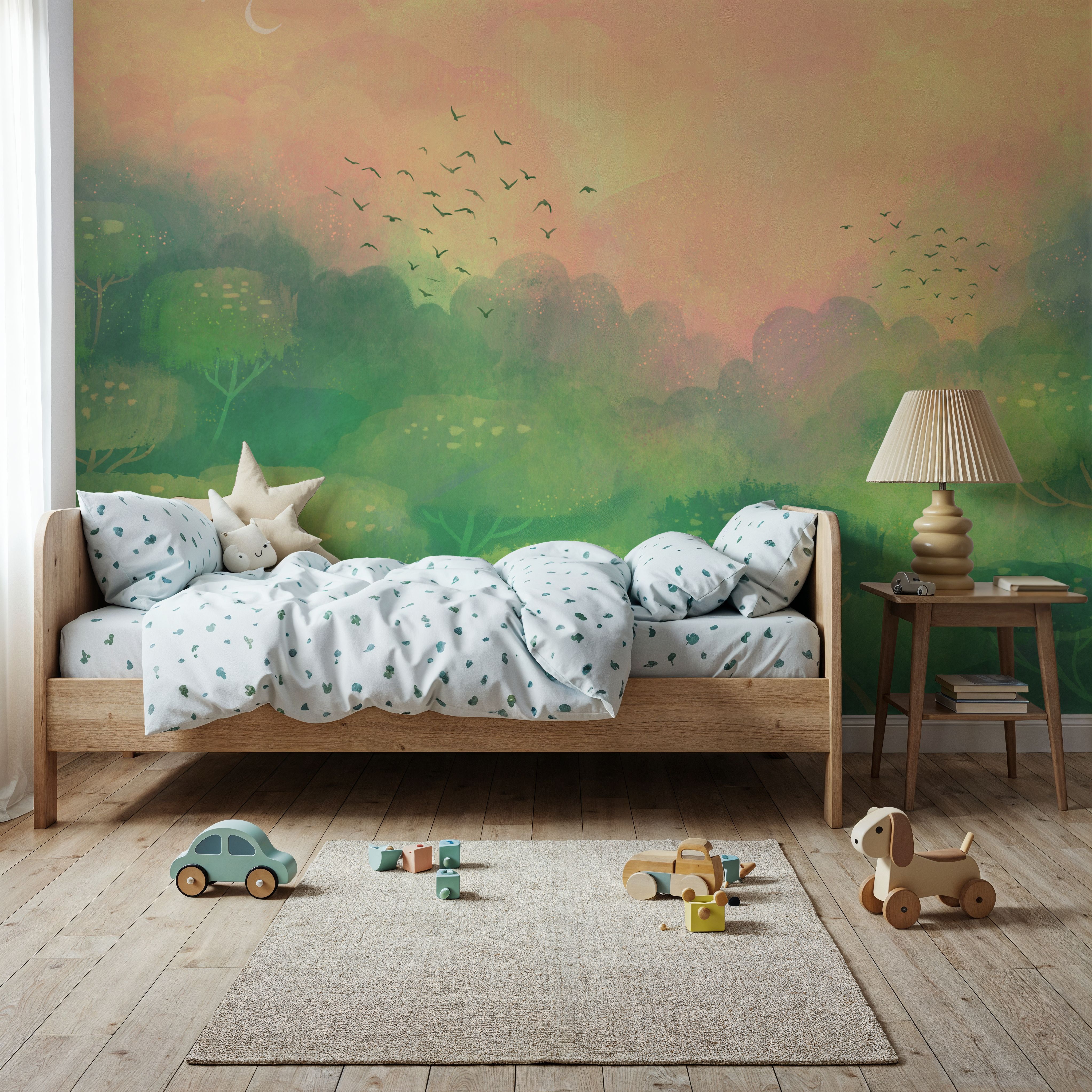 Dreamy Landscape, Peach