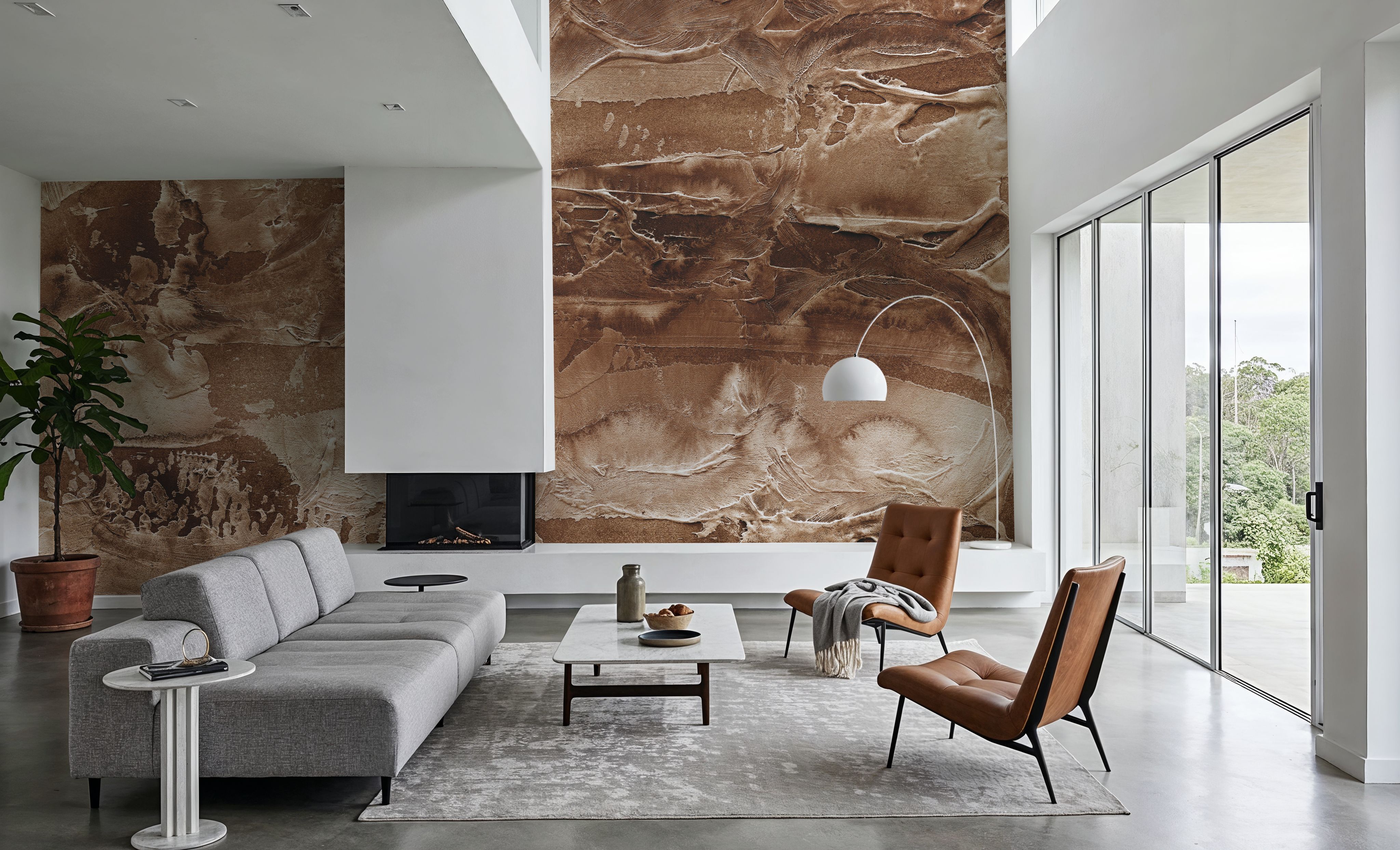 Circular Horizon, Papier peint