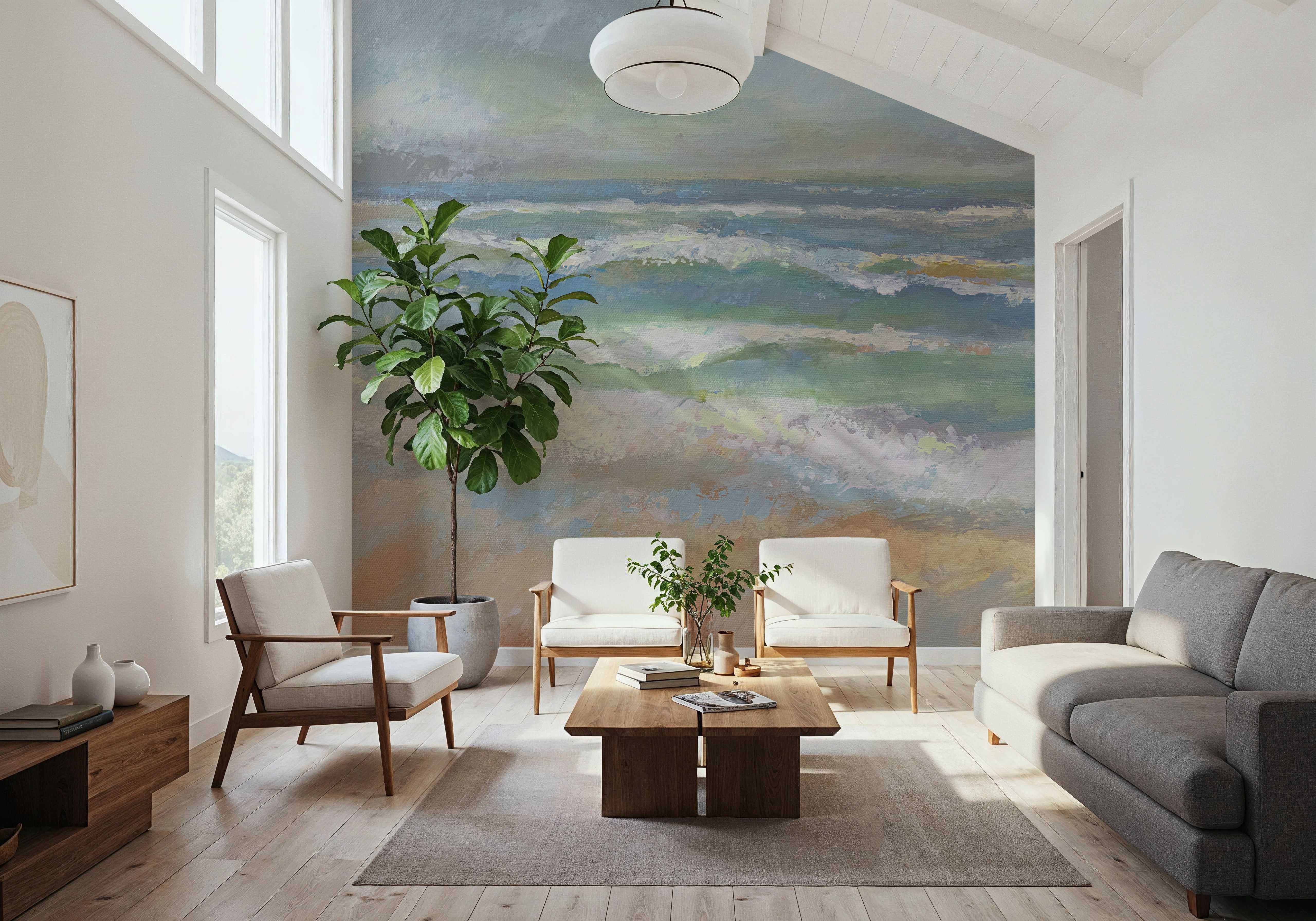 Morning Surf, Papier peint