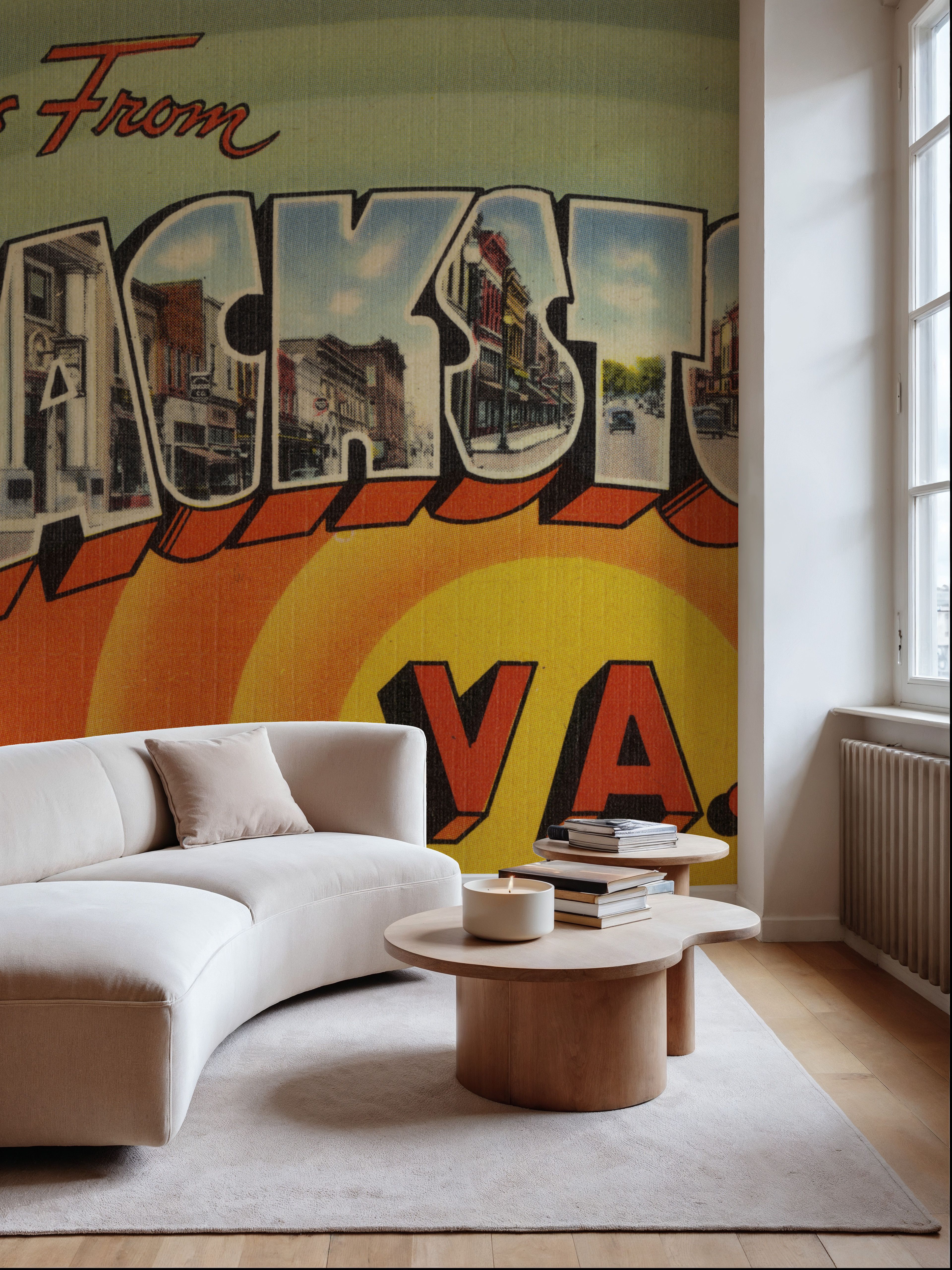 Greetings from Blackstone - Screenprint Postcard