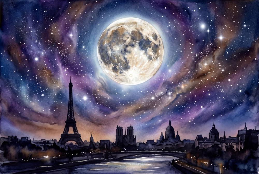 Paris - Powerful Moon Series