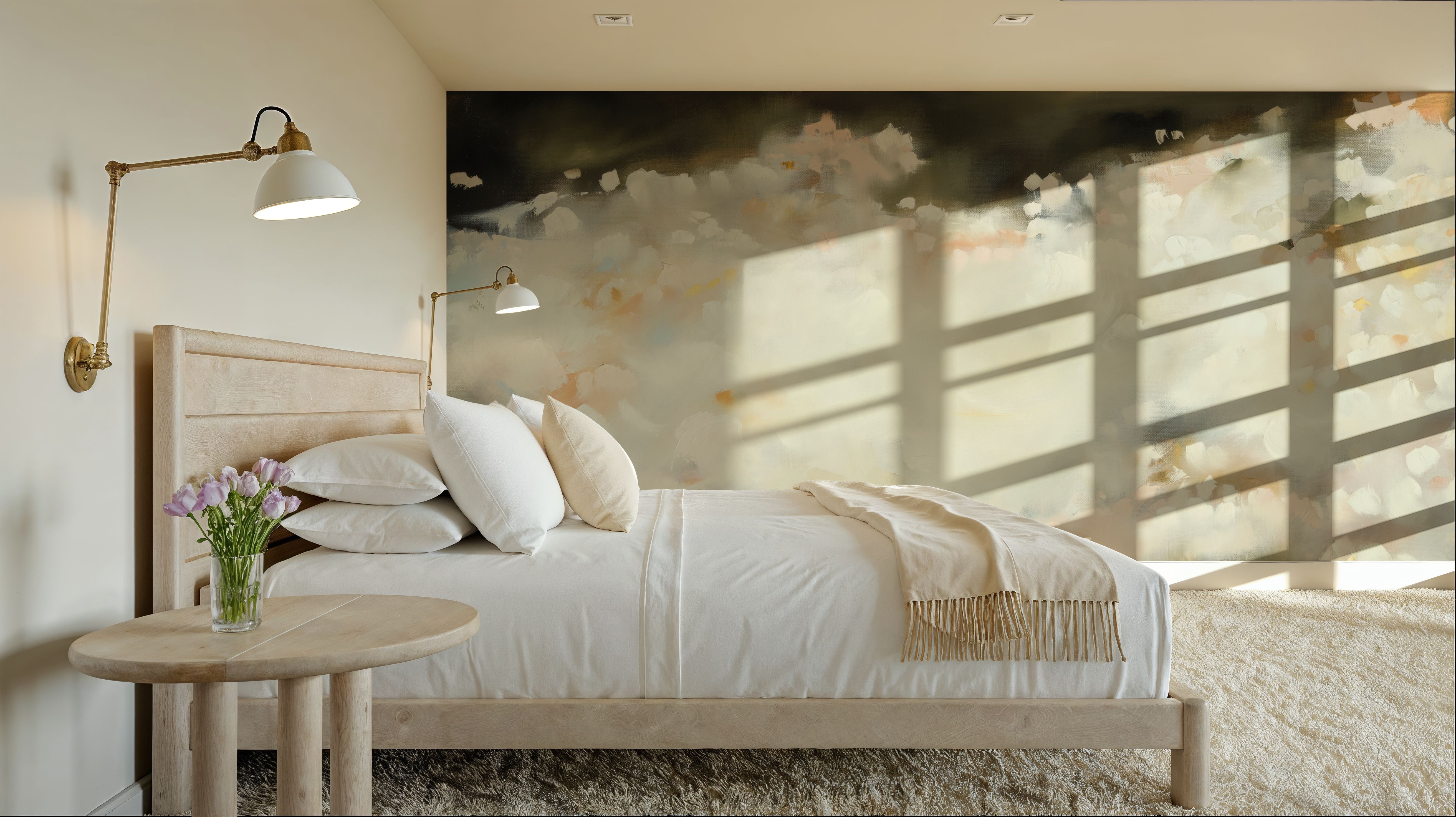 Ivory Dawn, Papel pintado