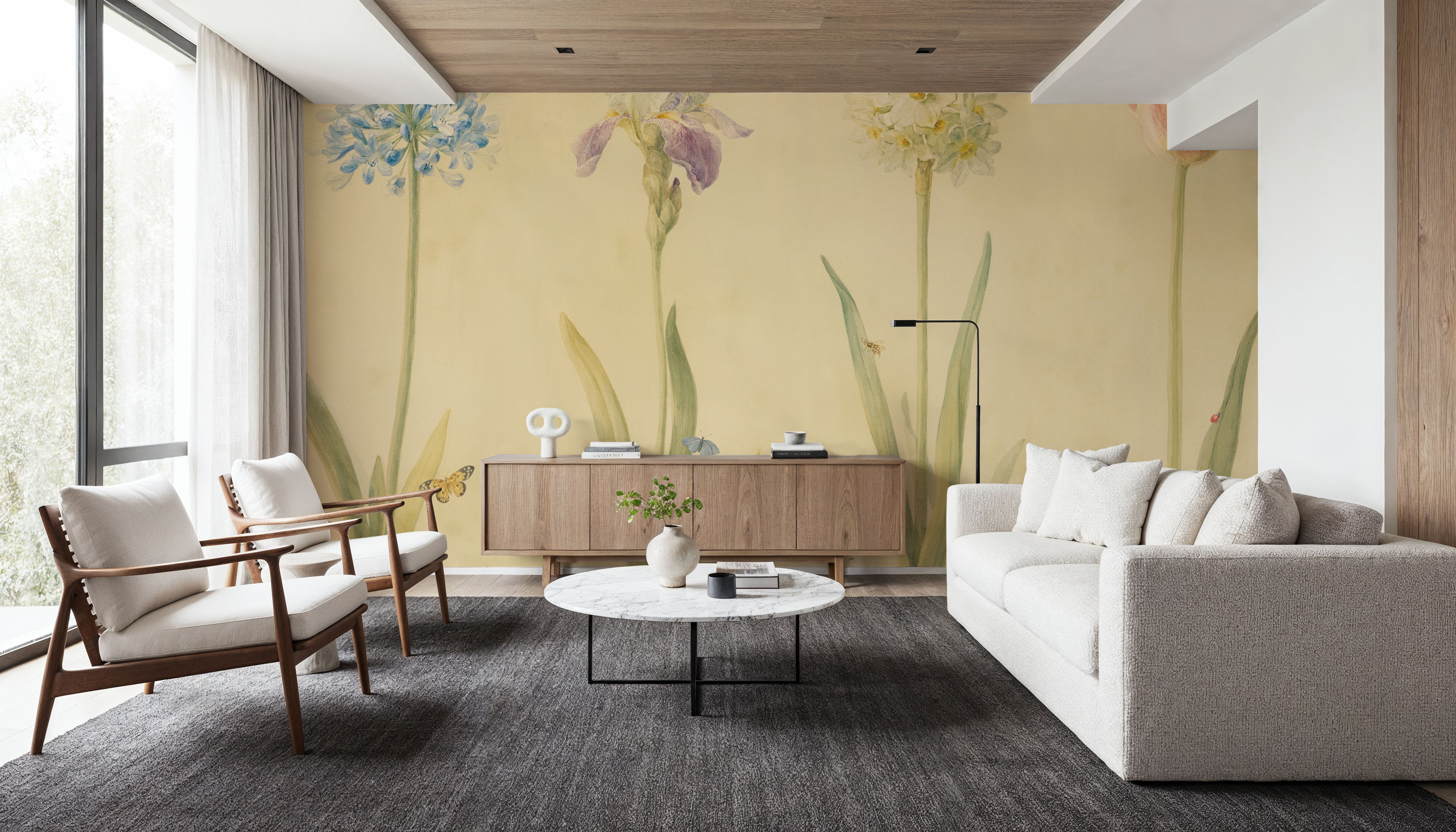 Spring Botanicals Target Spring Botanicals papier peint panoramique 100% sans PVC et non toxique