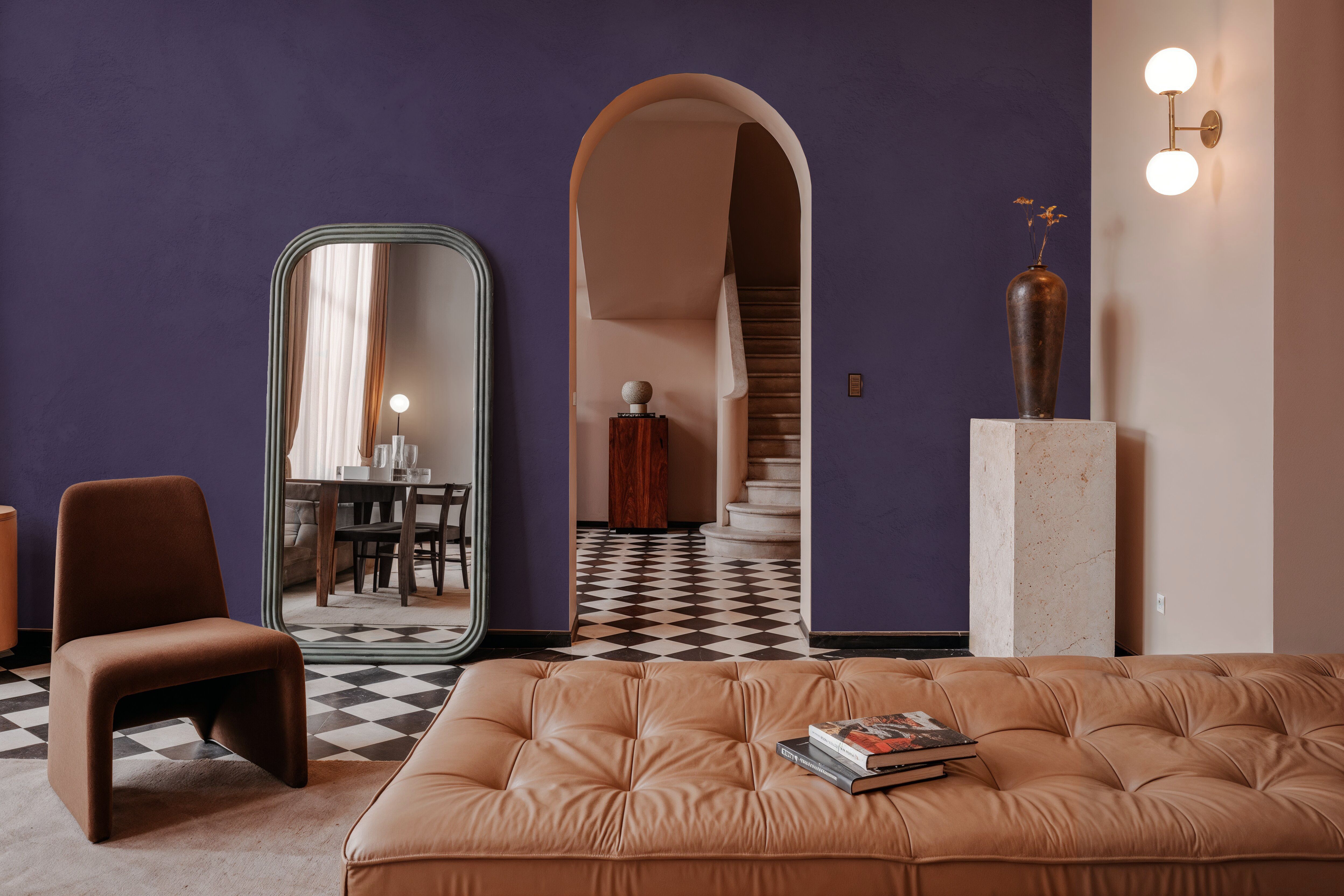 Tuscan Clay, Purple