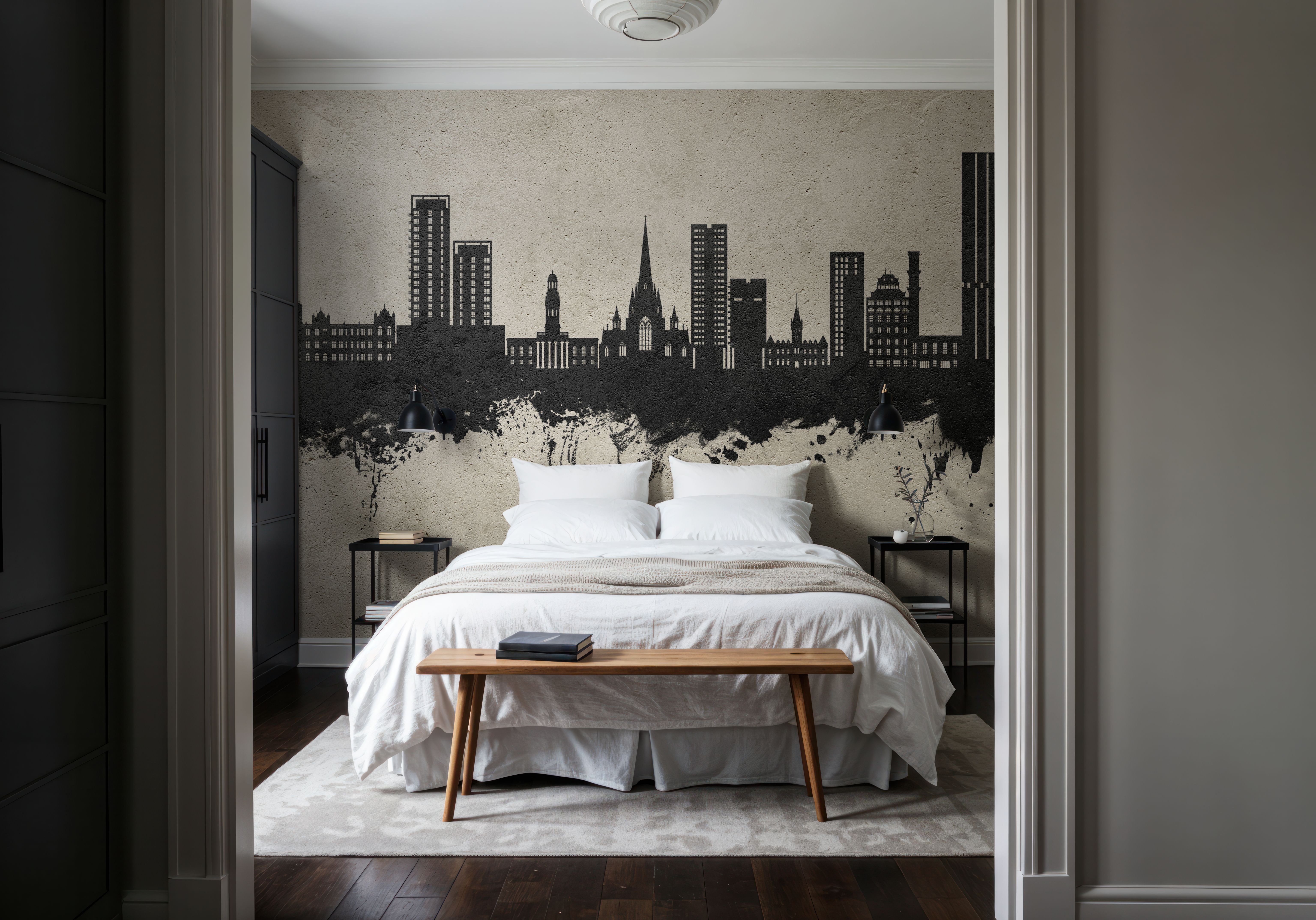 Salford England Skyline Concrete