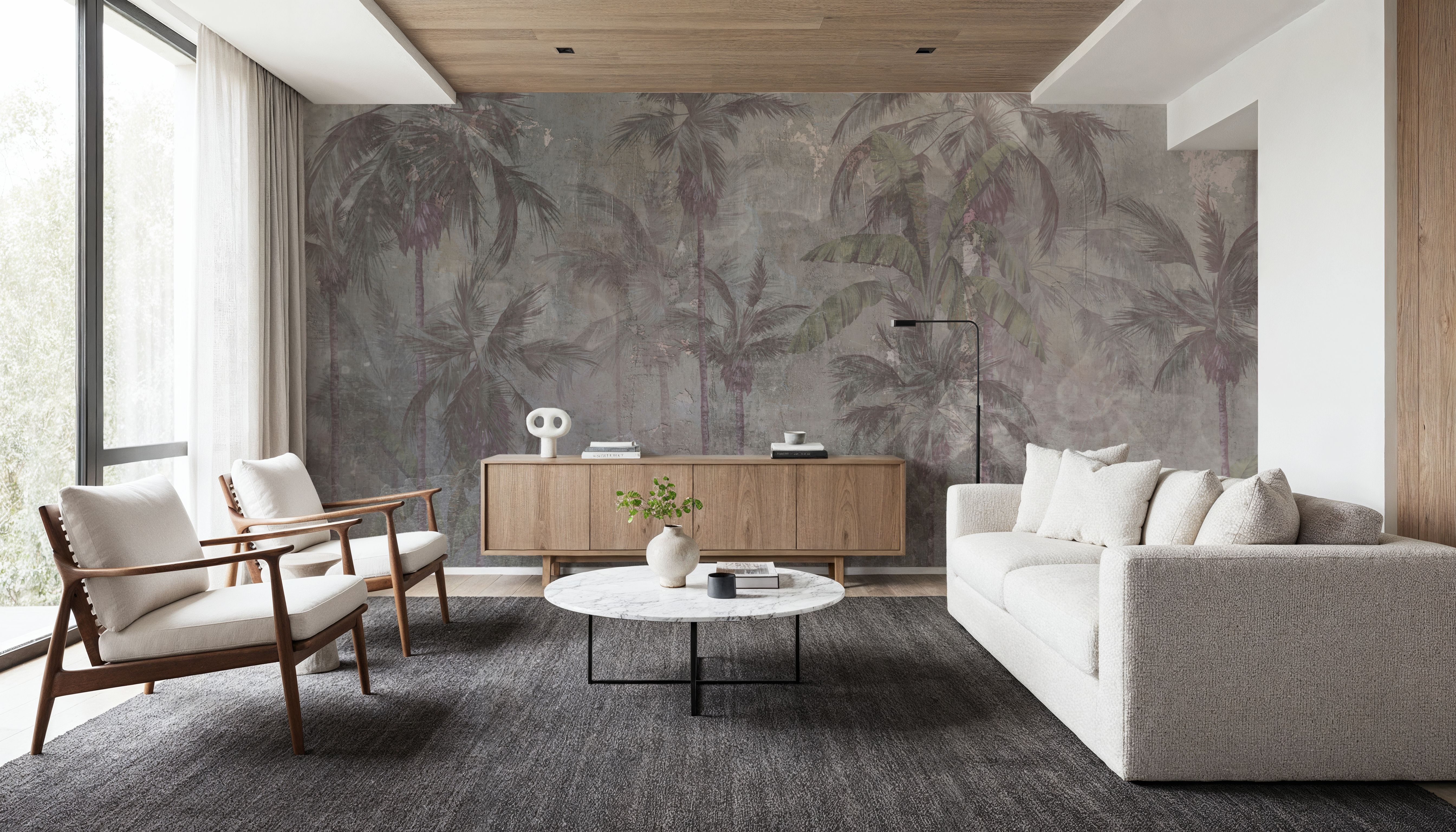 Vintage Palms, Papier peint