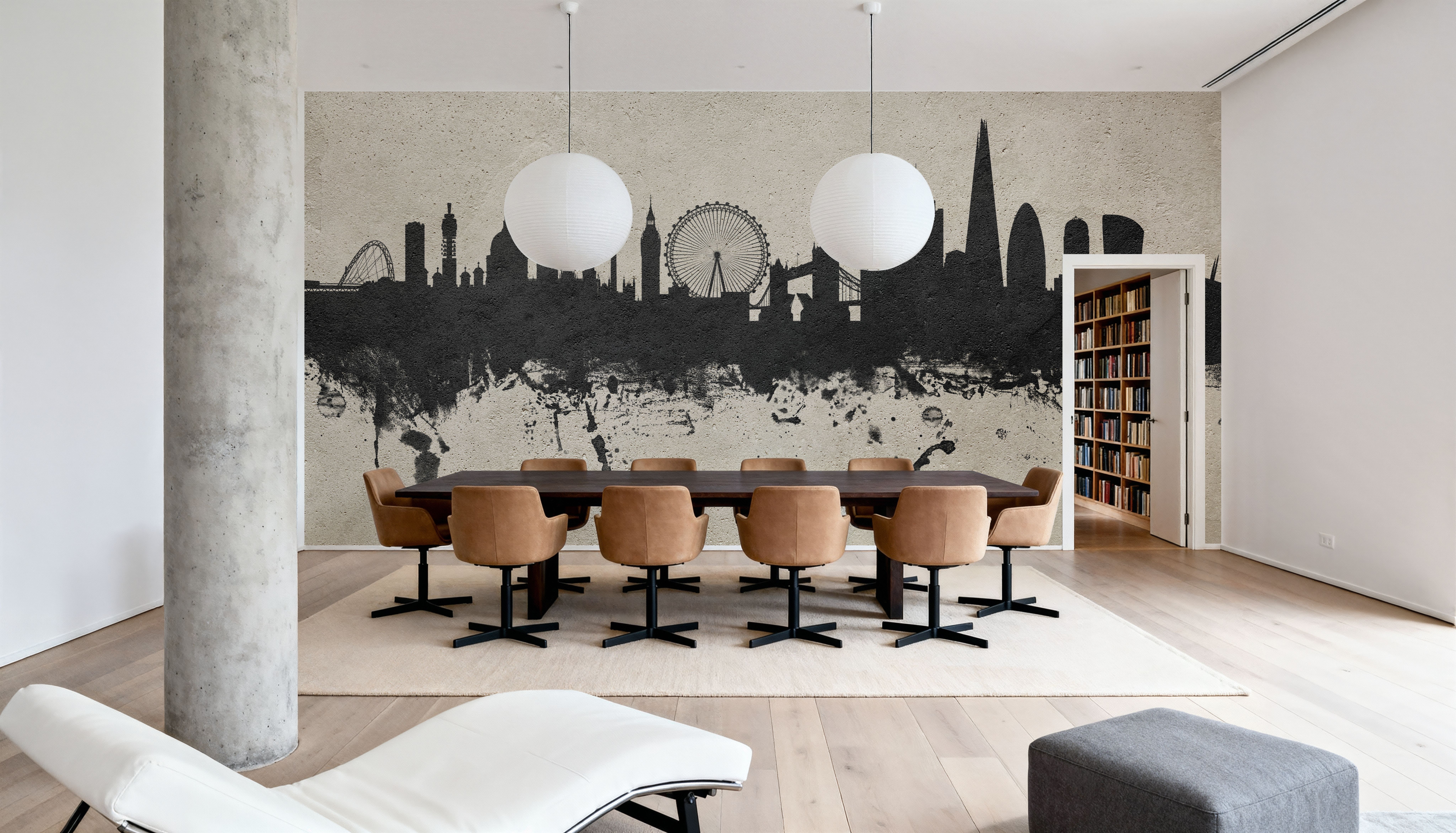 London Skyline Concrete