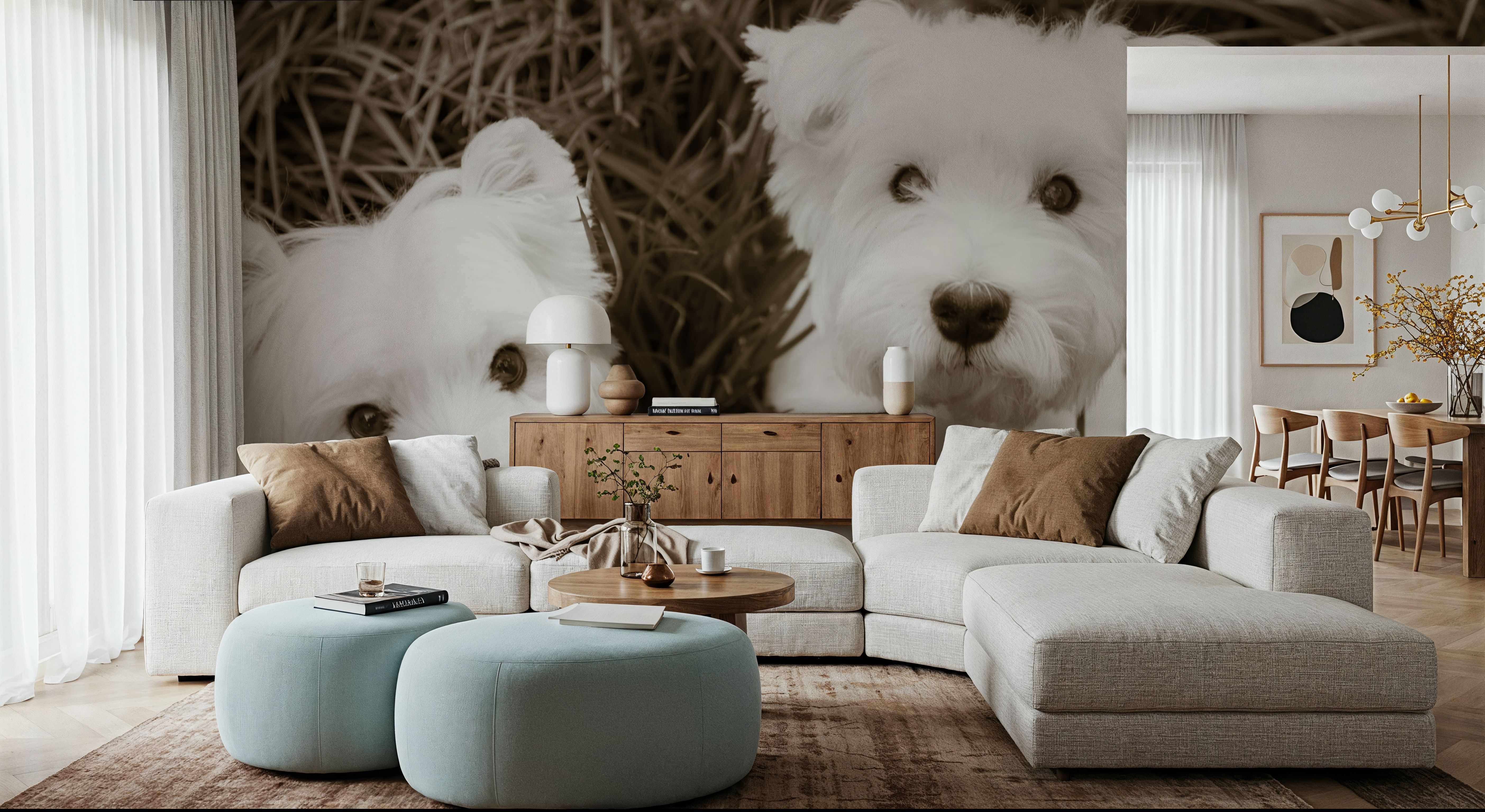 Such Cuties, Wallpaper