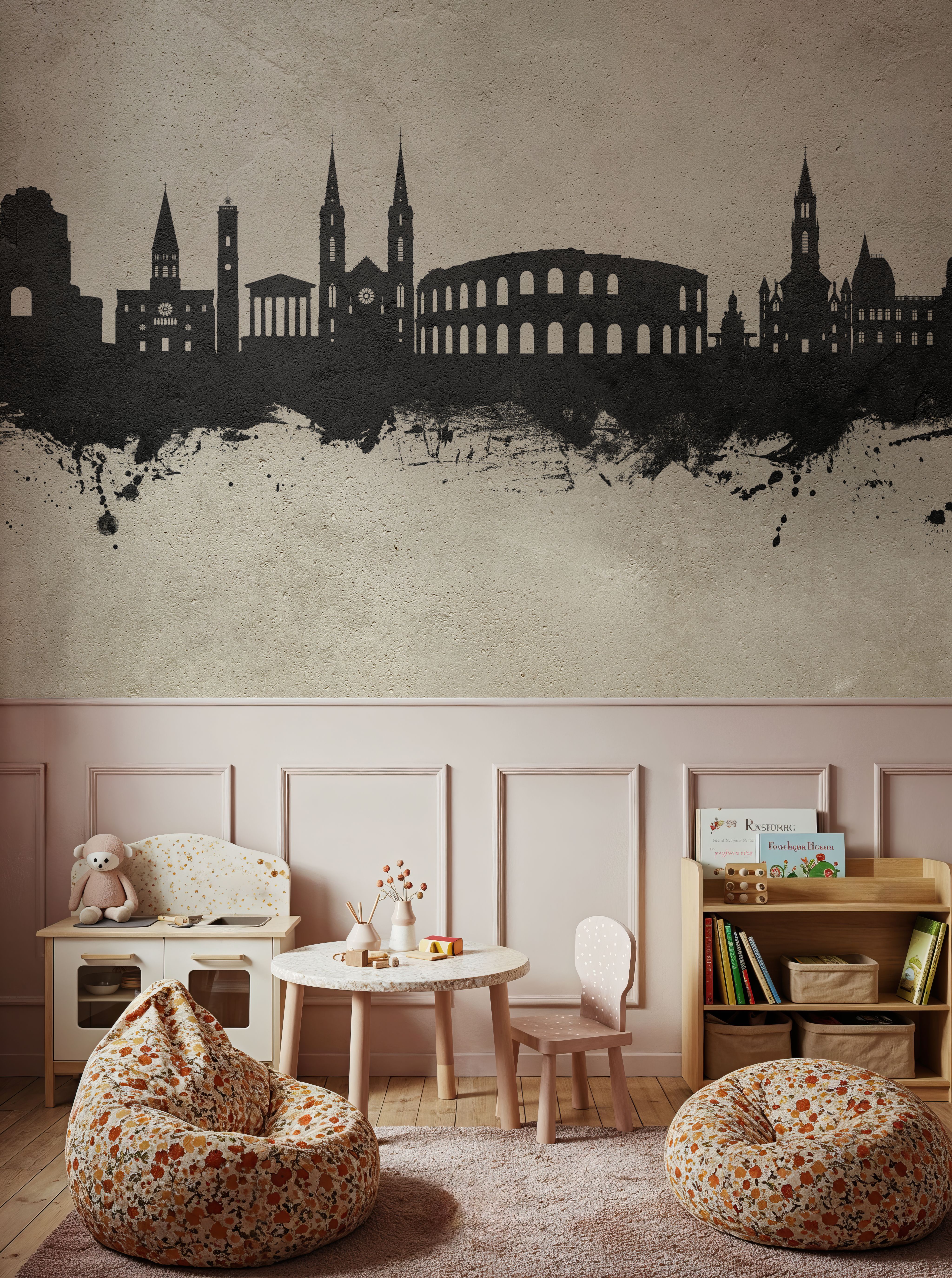 Nîmes France Skyline Concrete