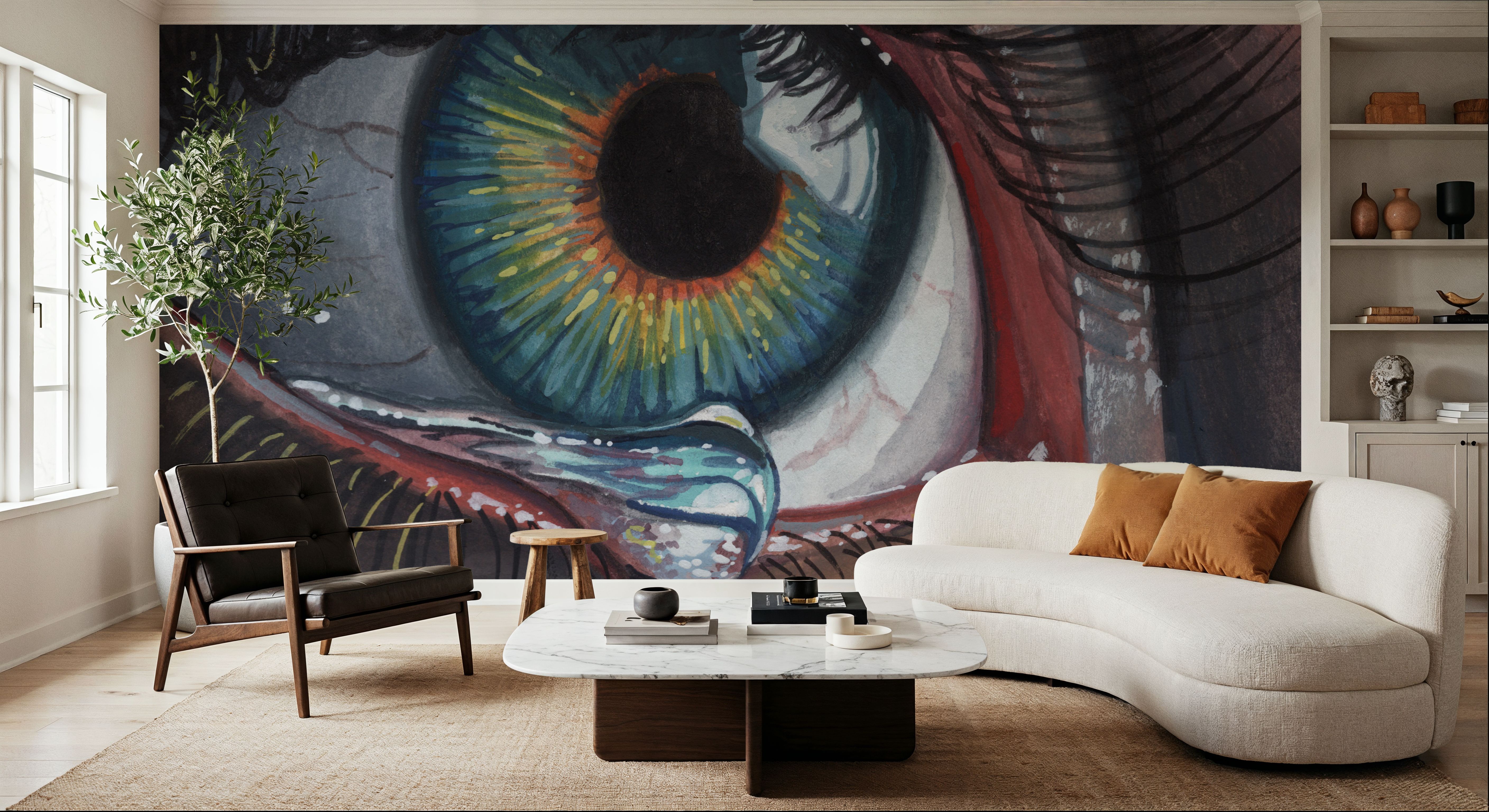 Single Teardrop, Wallpaper