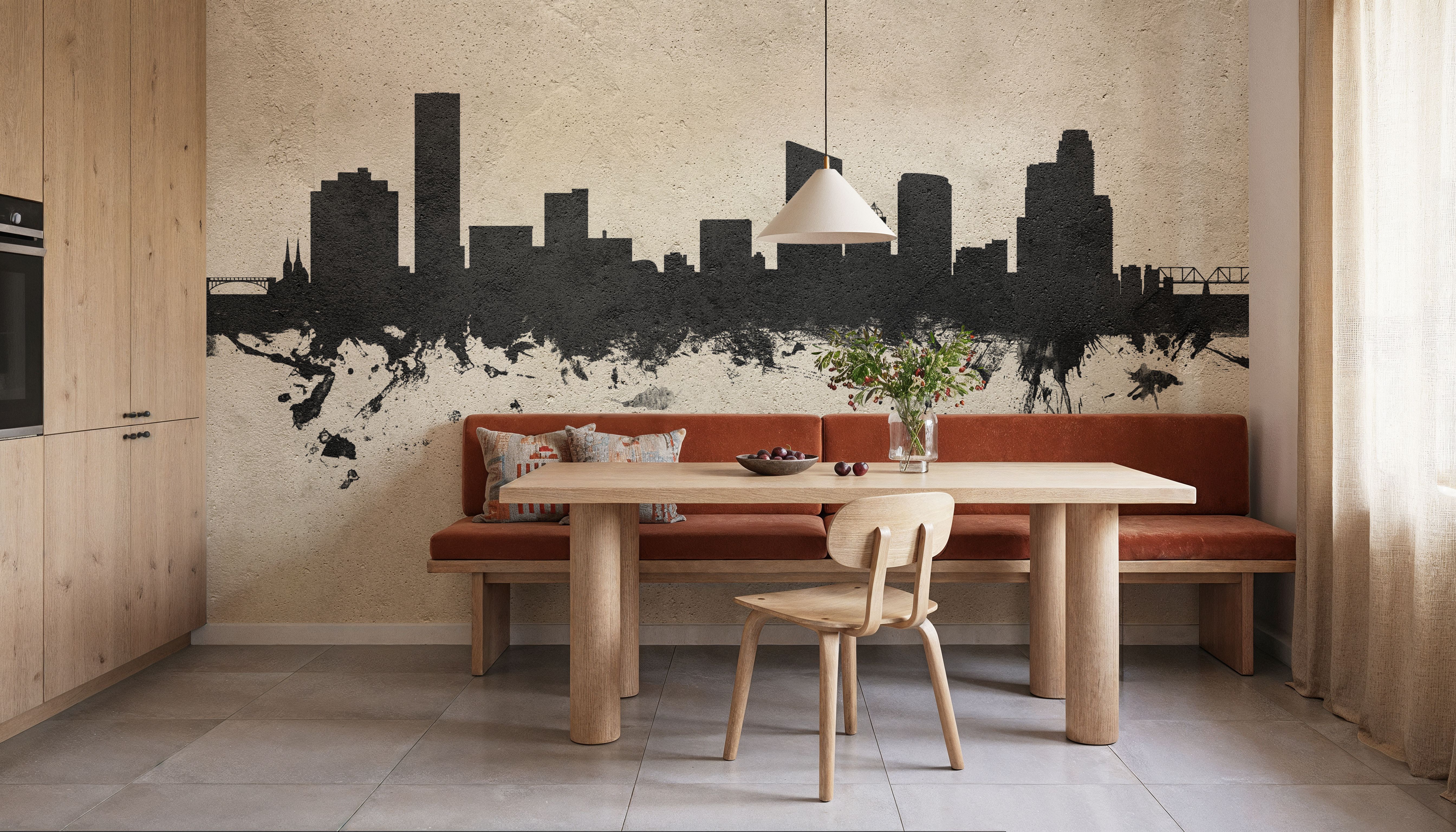 Grand Rapids Michigan Skyline Concrete