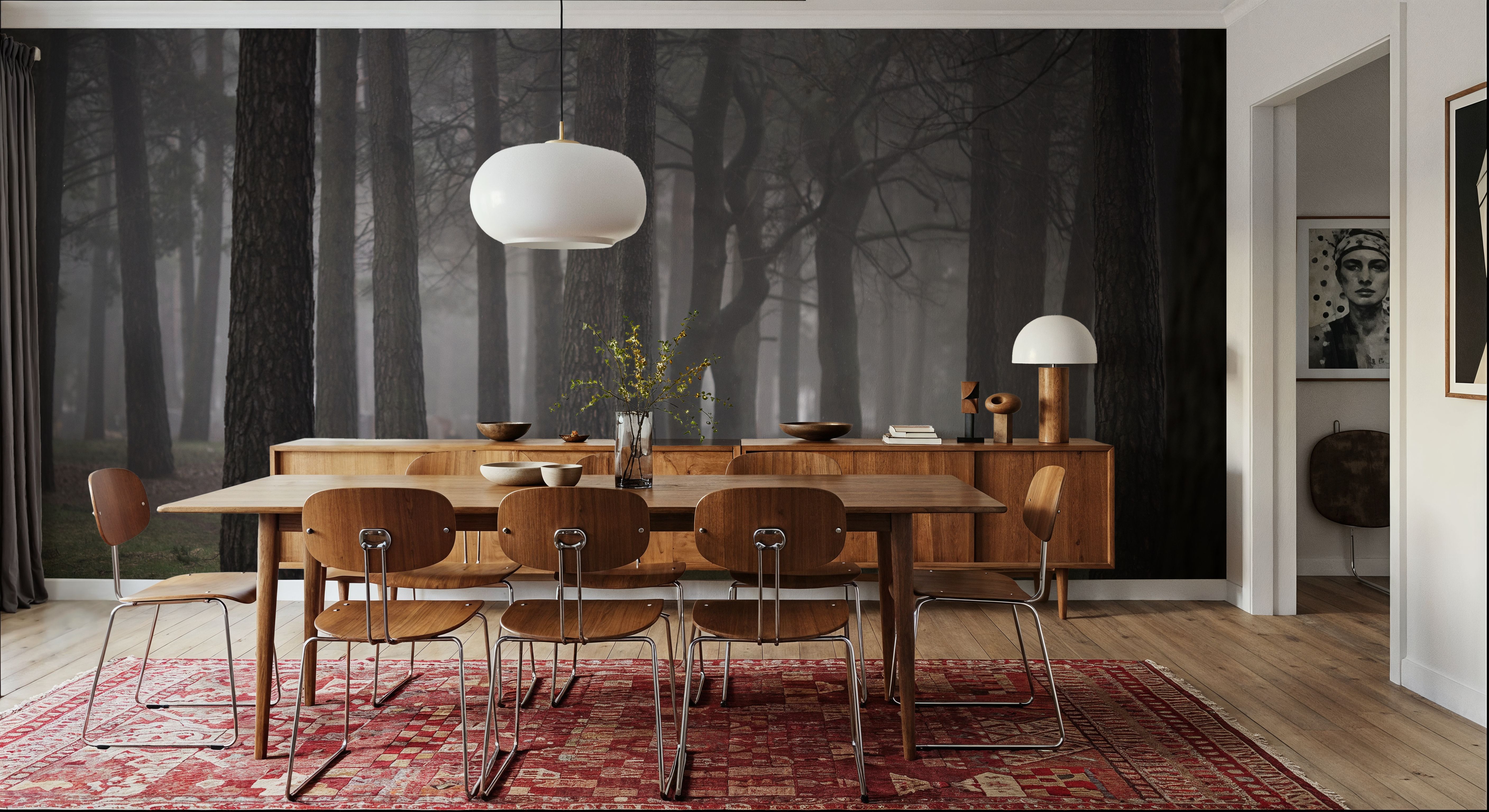 Mysterious Woods, Wallpaper