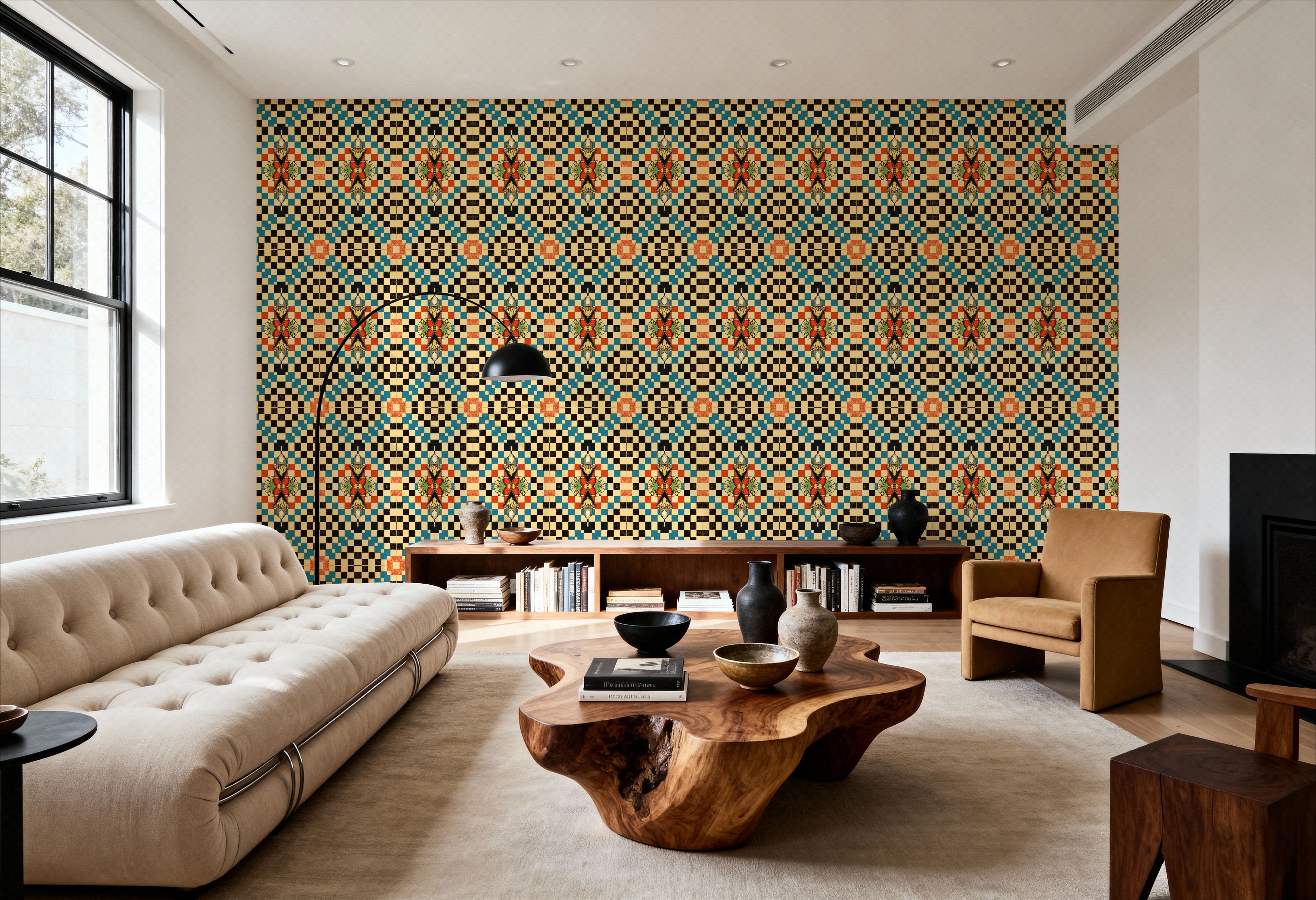 Ornamental Checkers no.III